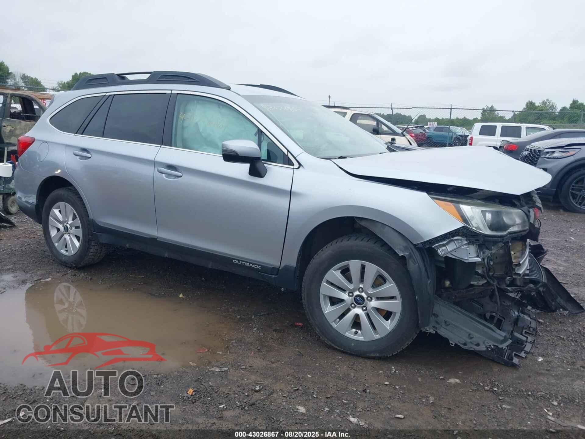 SUBARU OUTBACK 2016 - 4S4BSAFC0G3241541
