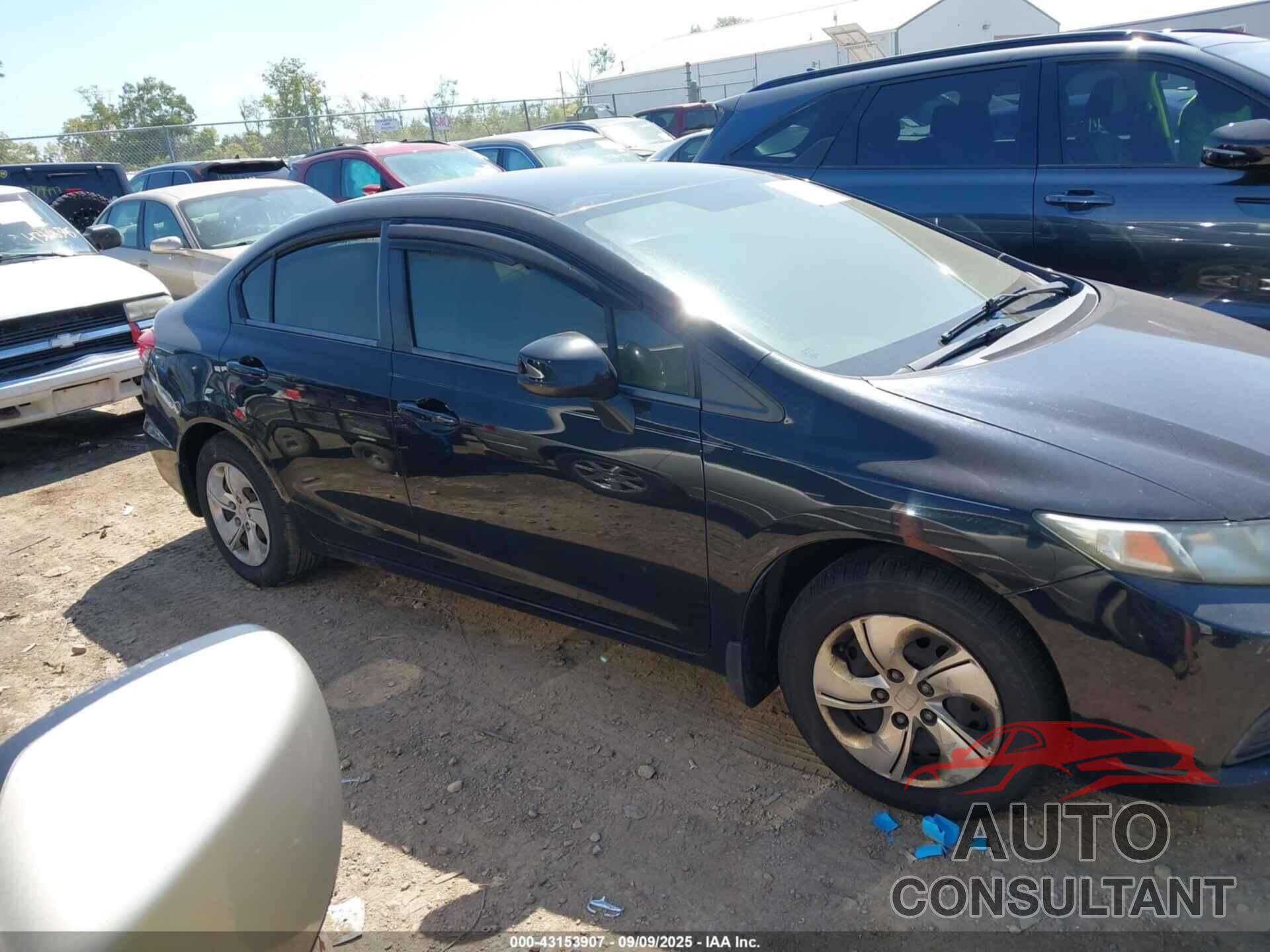 HONDA CIVIC 2013 - 19XFB2F59DE009635