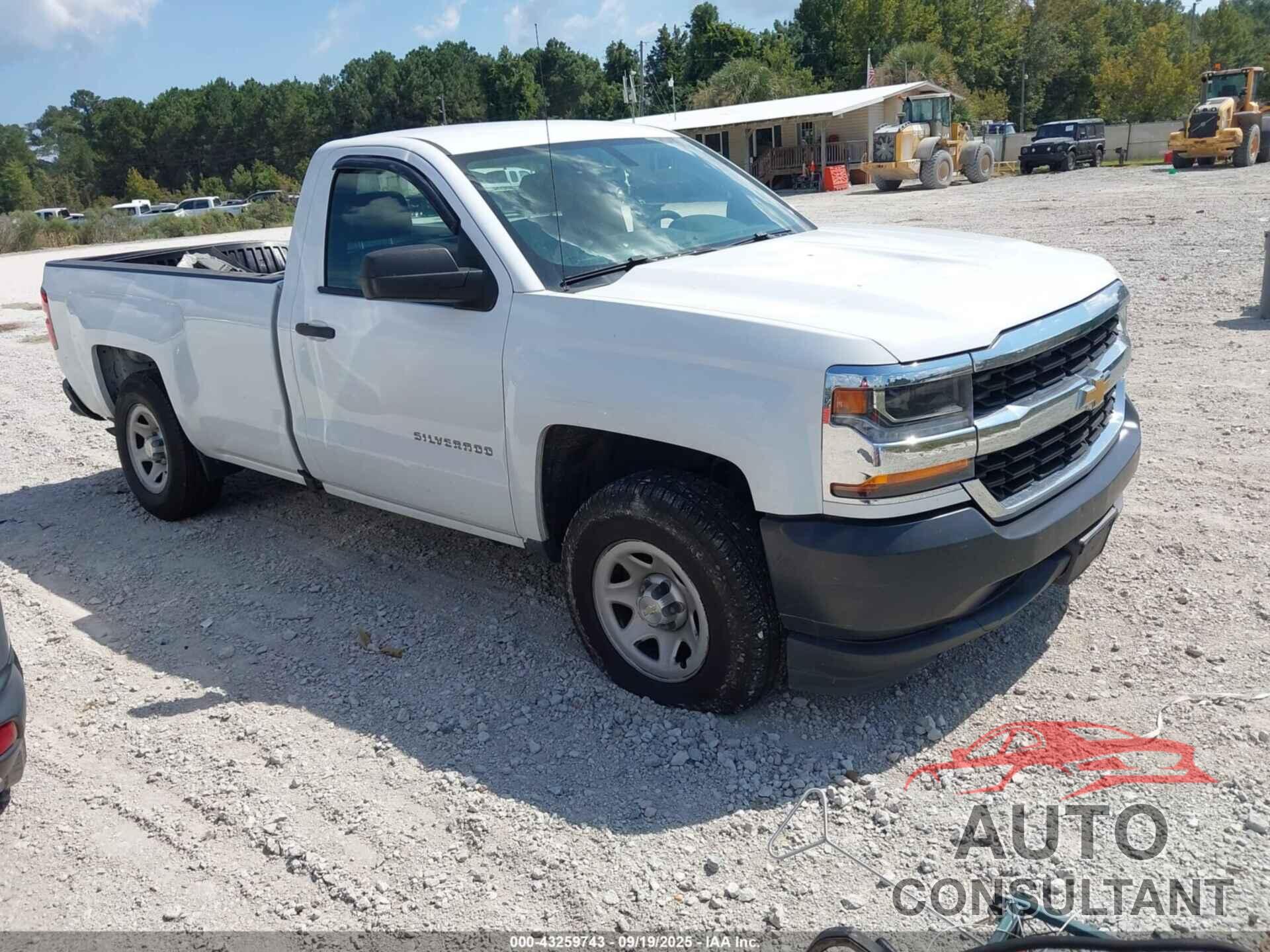 CHEVROLET SILVERADO 1500 2016 - 1GCNCNEH8GZ302098