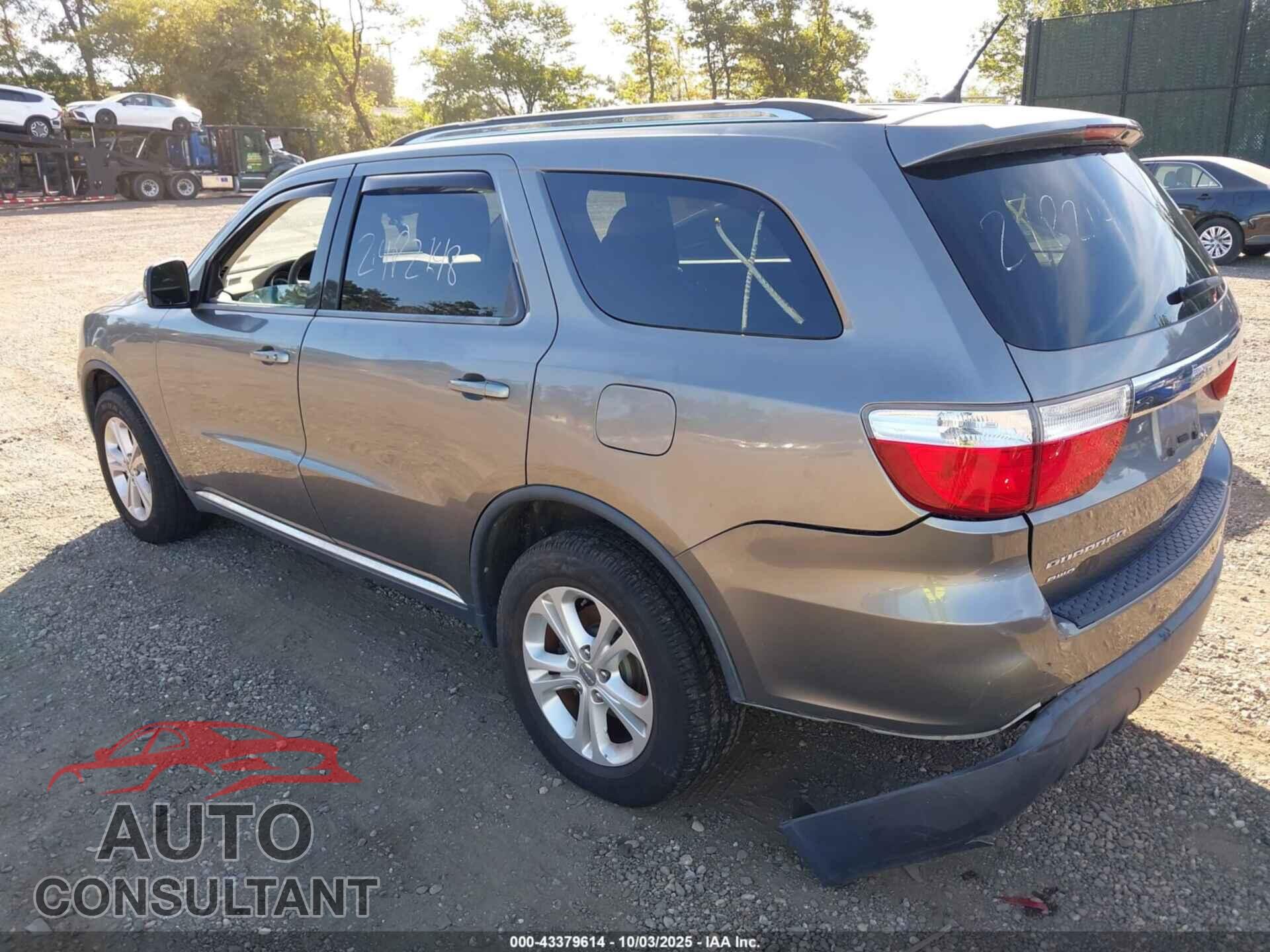 DODGE DURANGO 2012 - 1C4RDJDG6CC337199