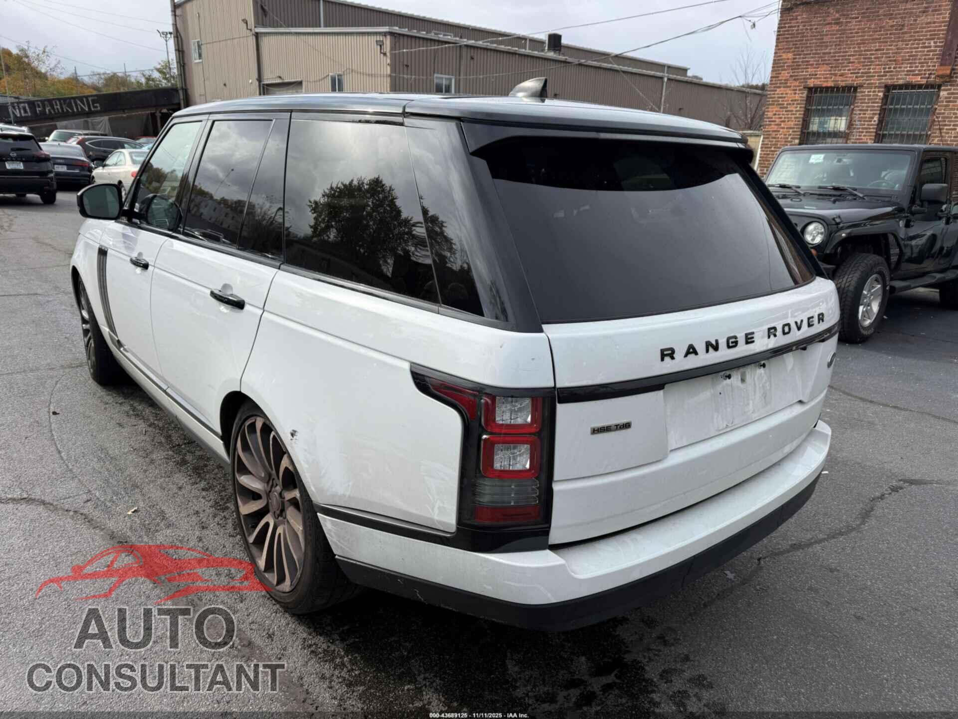 LAND ROVER RANGE ROVER 2017 - SALGS2FK5HA366337