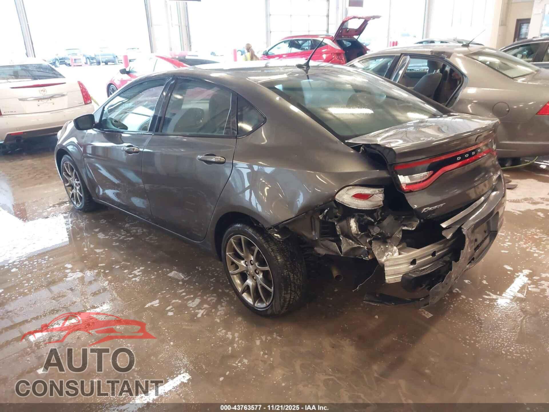 DODGE DART 2015 - 1C3CDFBB7FD111833