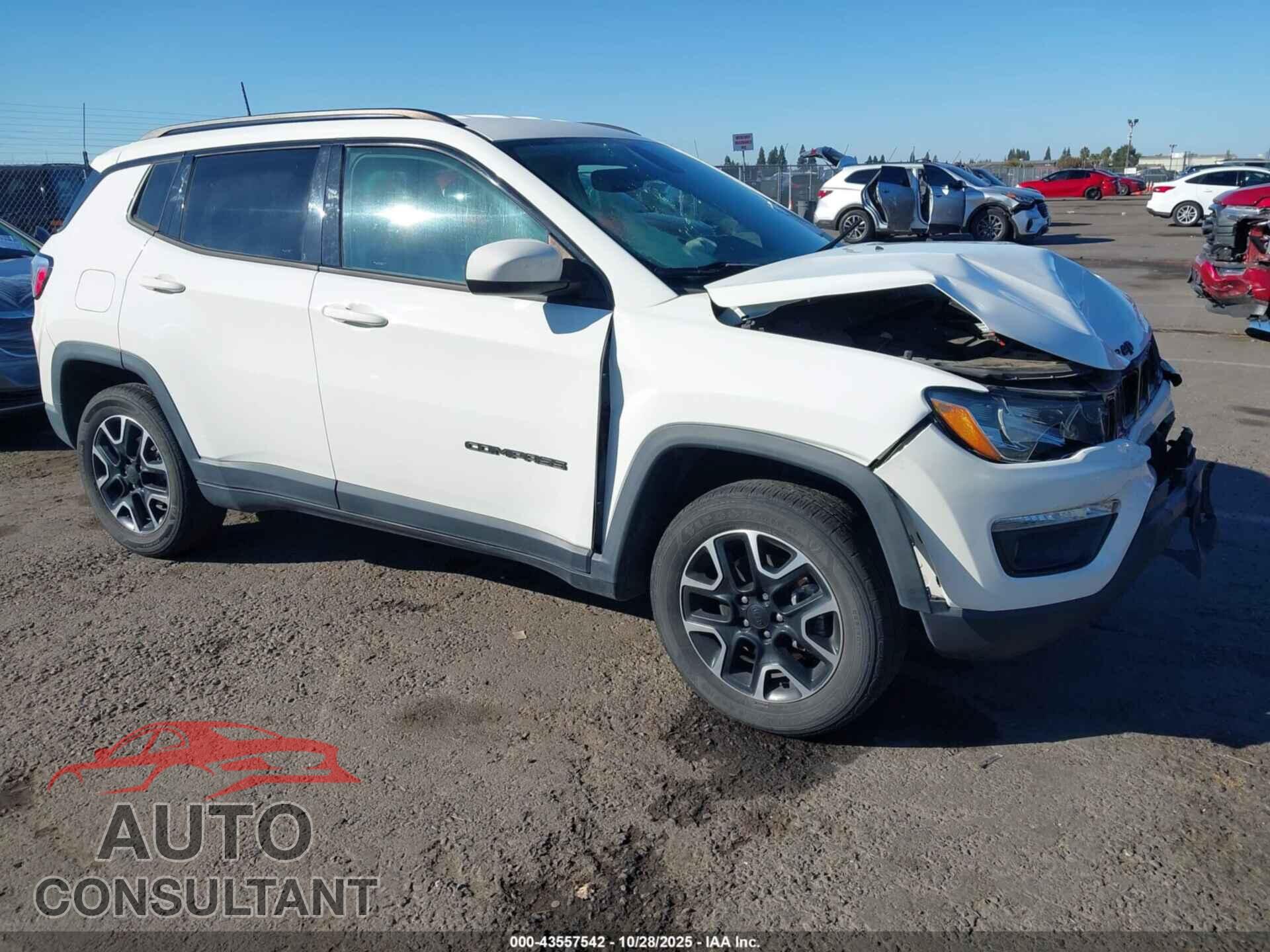 JEEP COMPASS 2019 - 3C4NJDAB9KT807942
