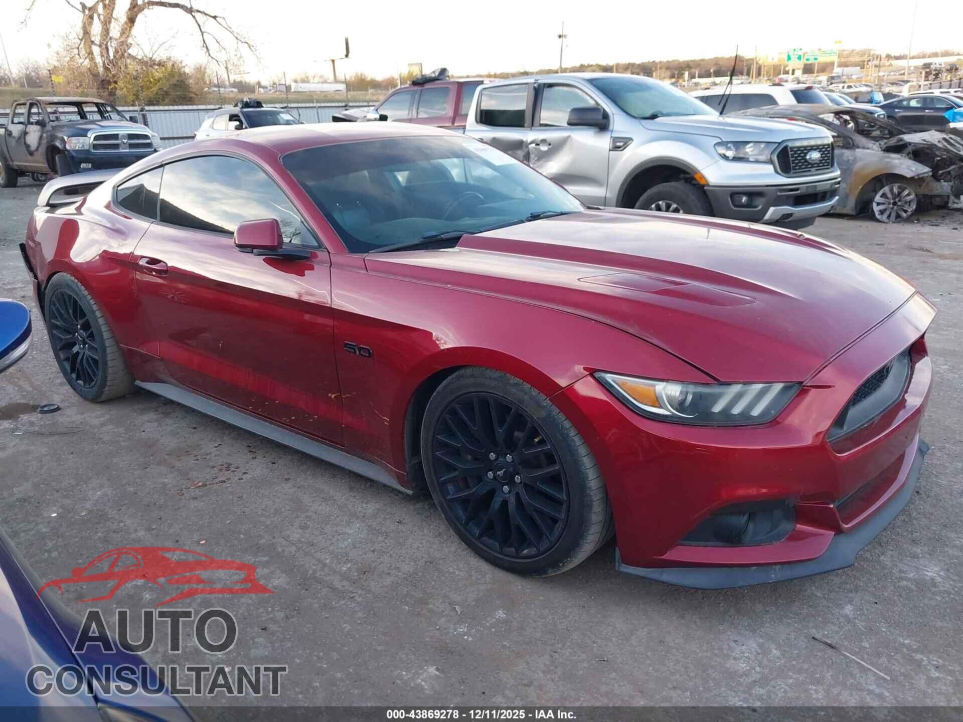 FORD MUSTANG 2017 - 1FA6P8CF8H5203341