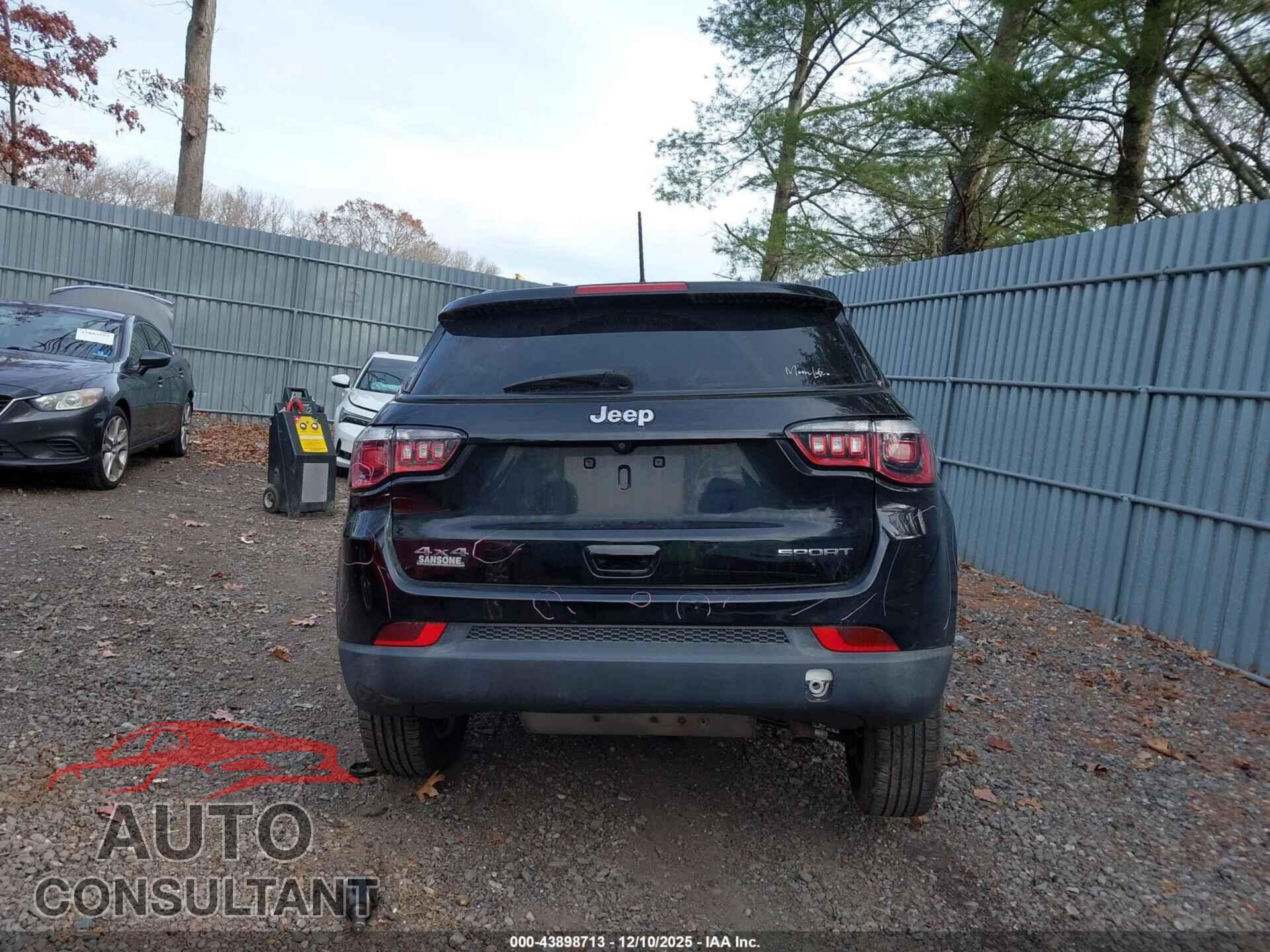 JEEP NEW COMPASS 2017 - 3C4NJDAB1HT640744