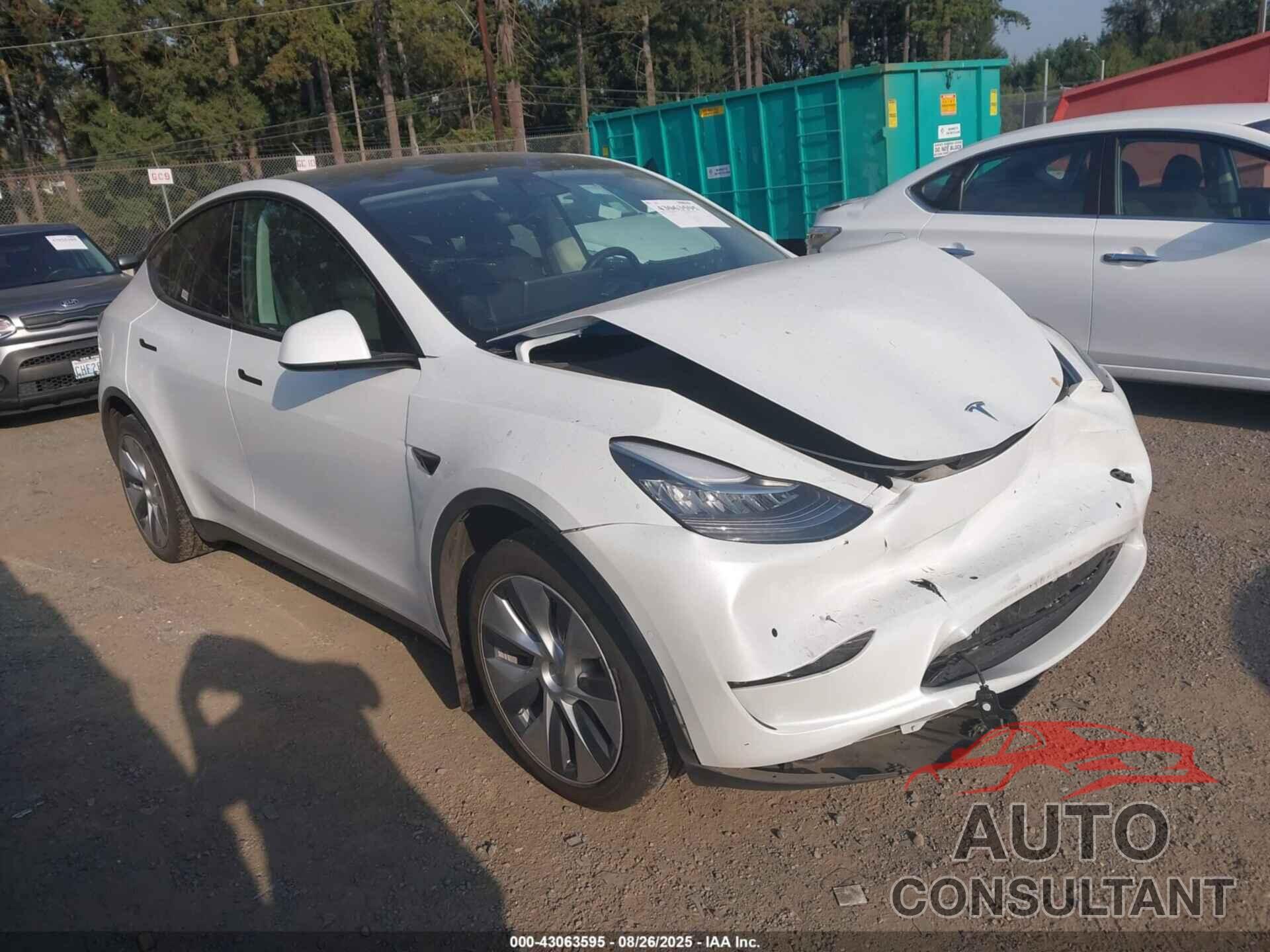 TESLA MODEL Y 2022 - 7SAYGDEEXNF361564