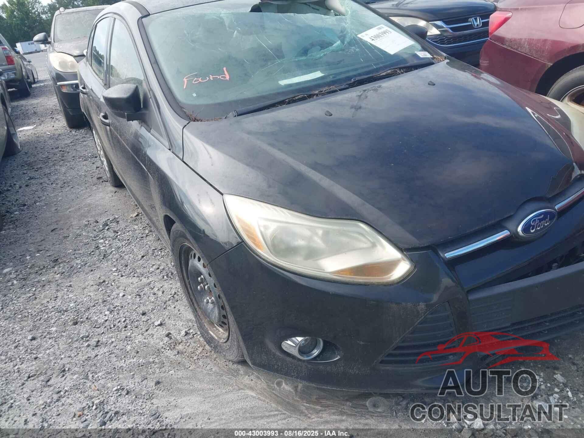 FORD FOCUS 2012 - 1FAHP3F20CL114078