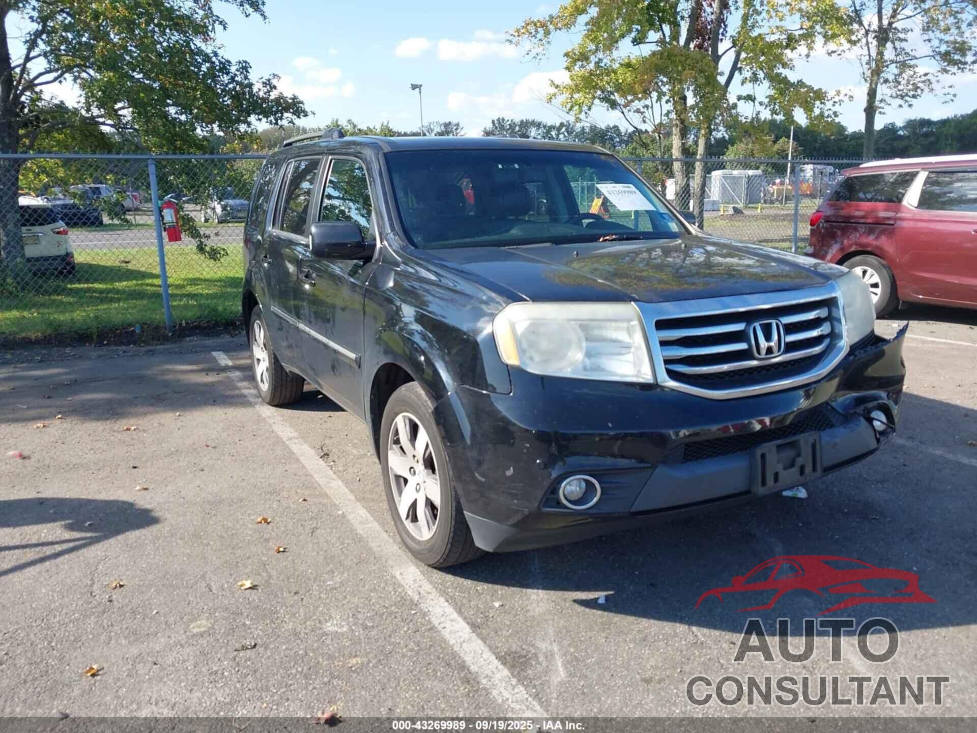HONDA PILOT 2014 - 5FNYF4H92EB032579