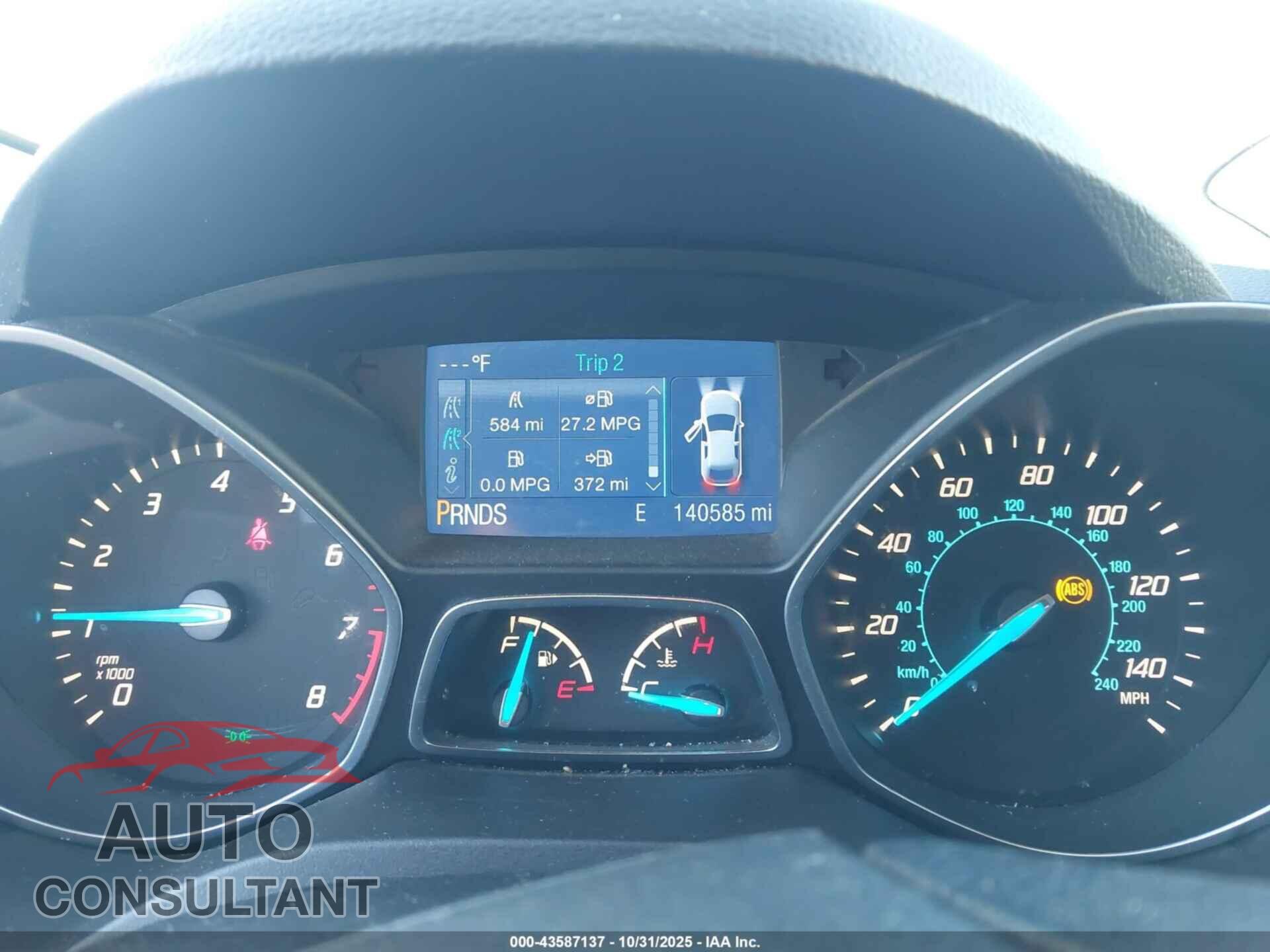 FORD ESCAPE 2014 - 1FMCU0F77EUC89802