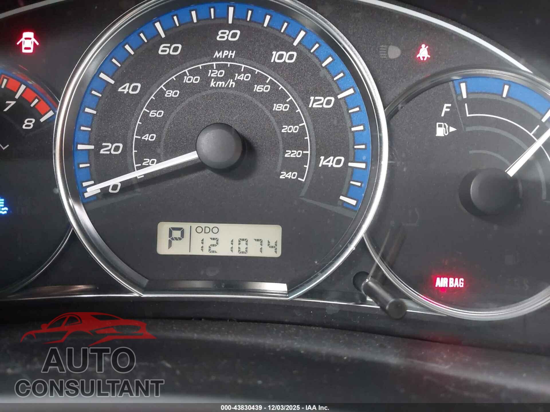 SUBARU FORESTER 2013 - JF2SHAEC6DH427380