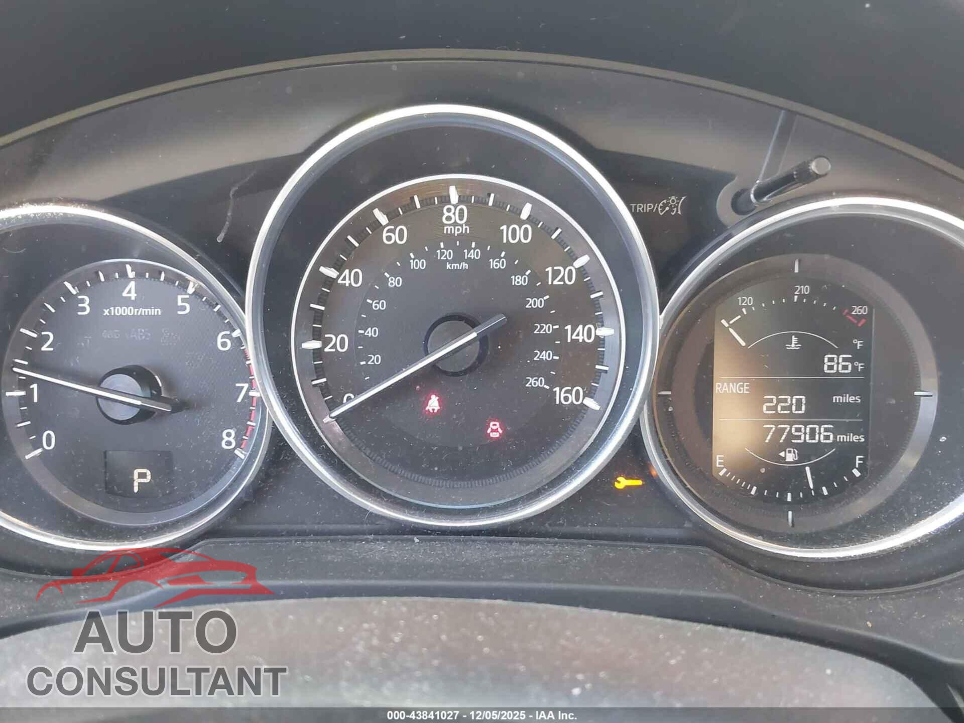 MAZDA CX-5 2017 - JM3KFACL4H0137190