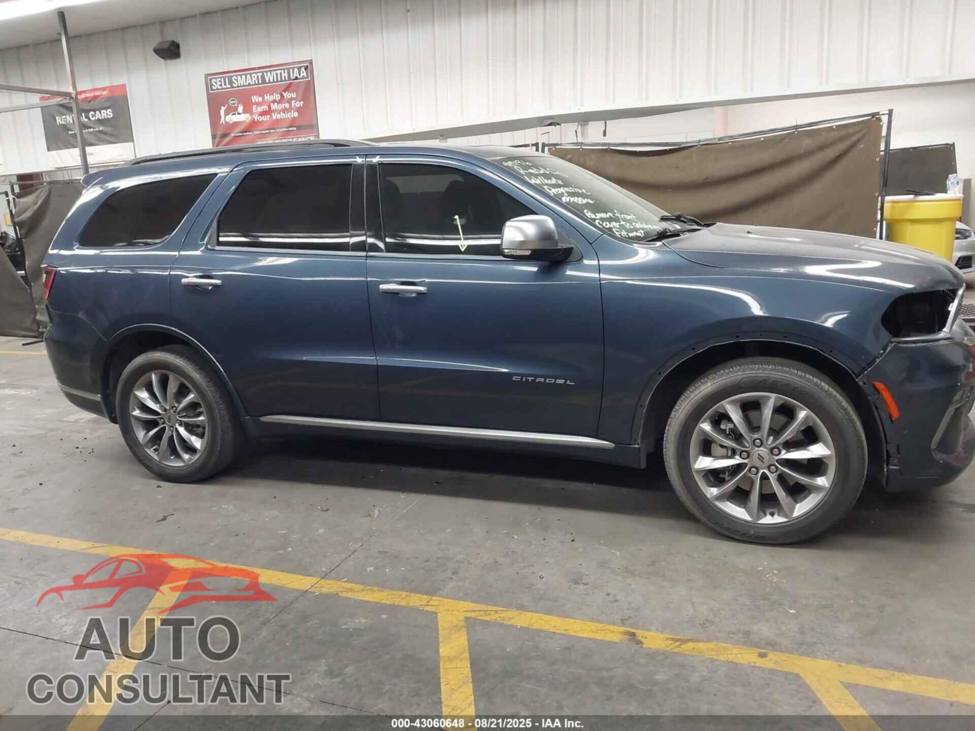 DODGE DURANGO 2021 - 1C4RDHEG9MC815057