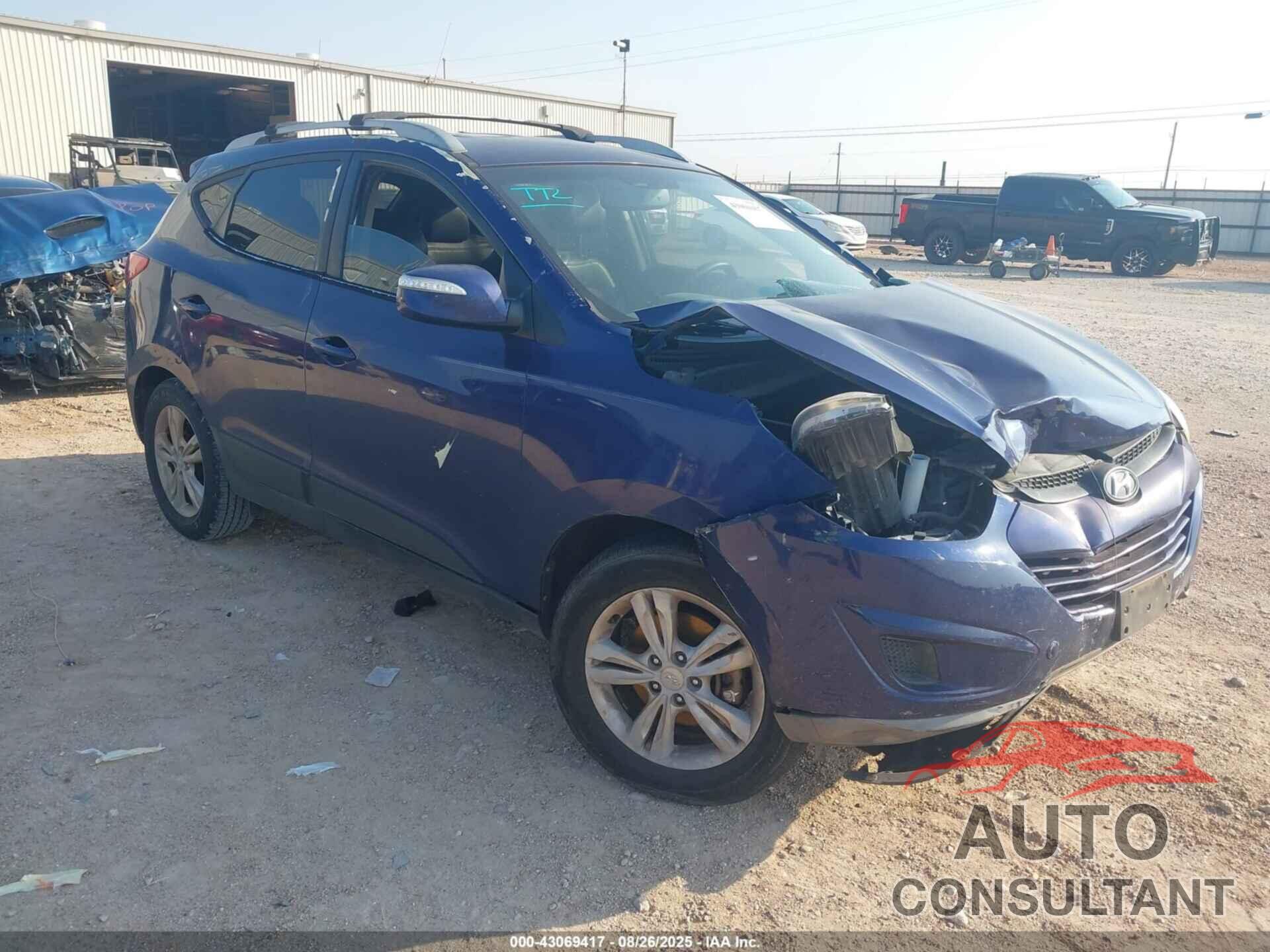 HYUNDAI TUCSON 2012 - KM8JU3AC4CU337816