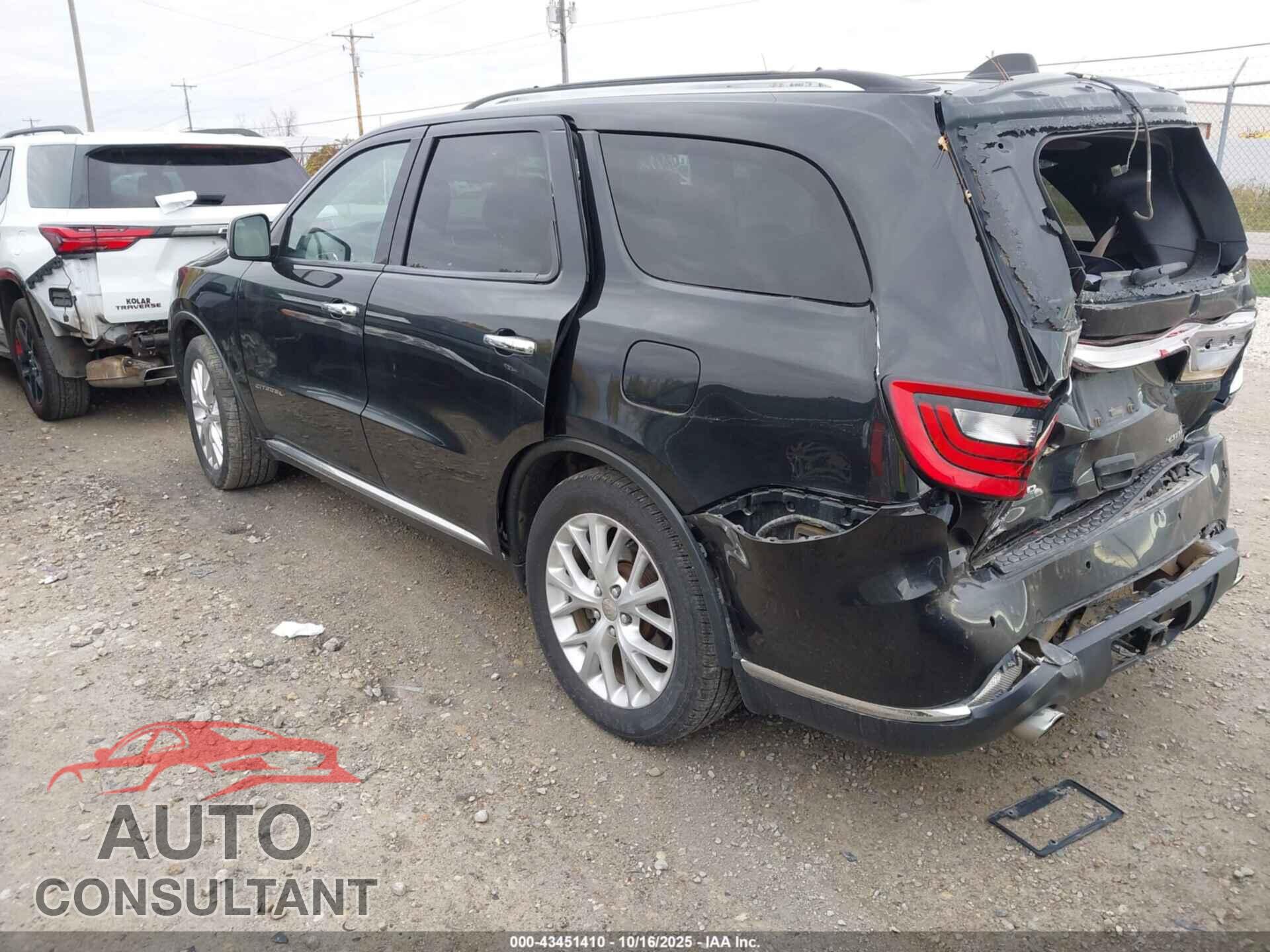 DODGE DURANGO 2015 - 1C4RDJEG9FC203094