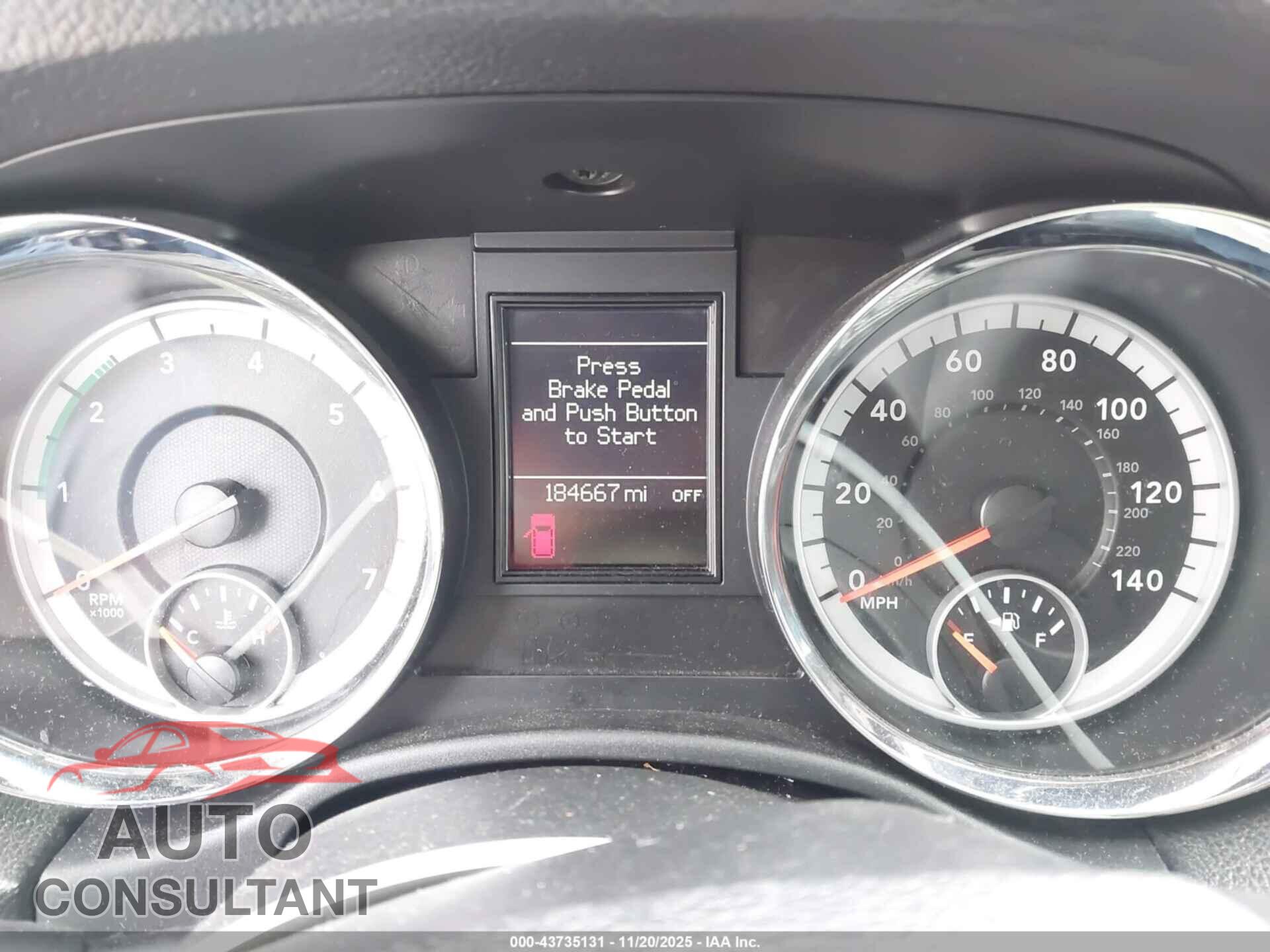 DODGE DURANGO 2013 - 1C4SDHCT6DC676006