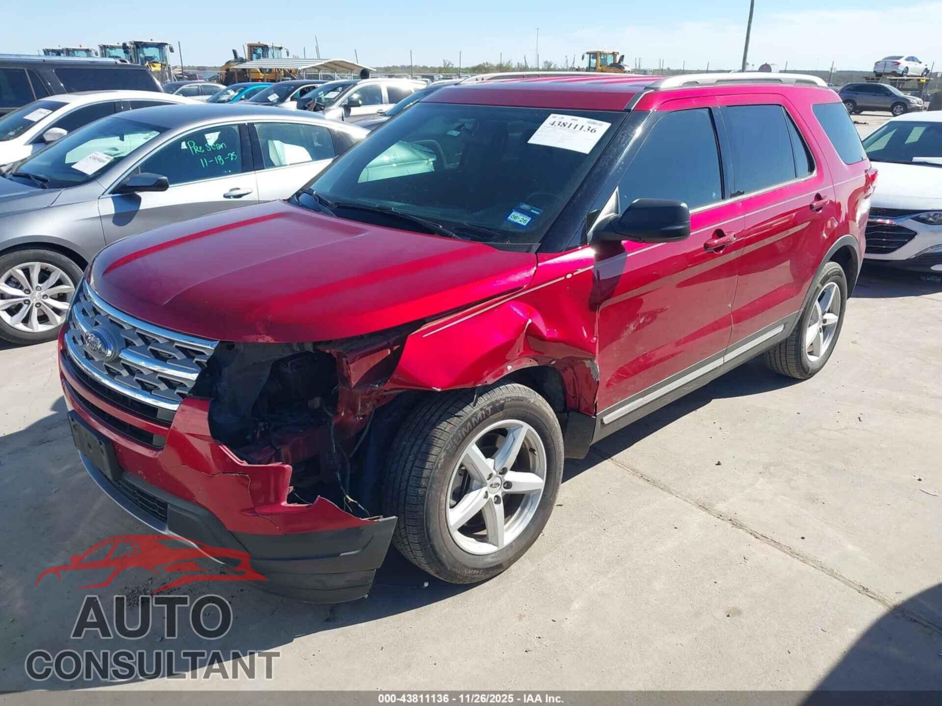 FORD EXPLORER 2018 - 1FM5K7D88JGB17452