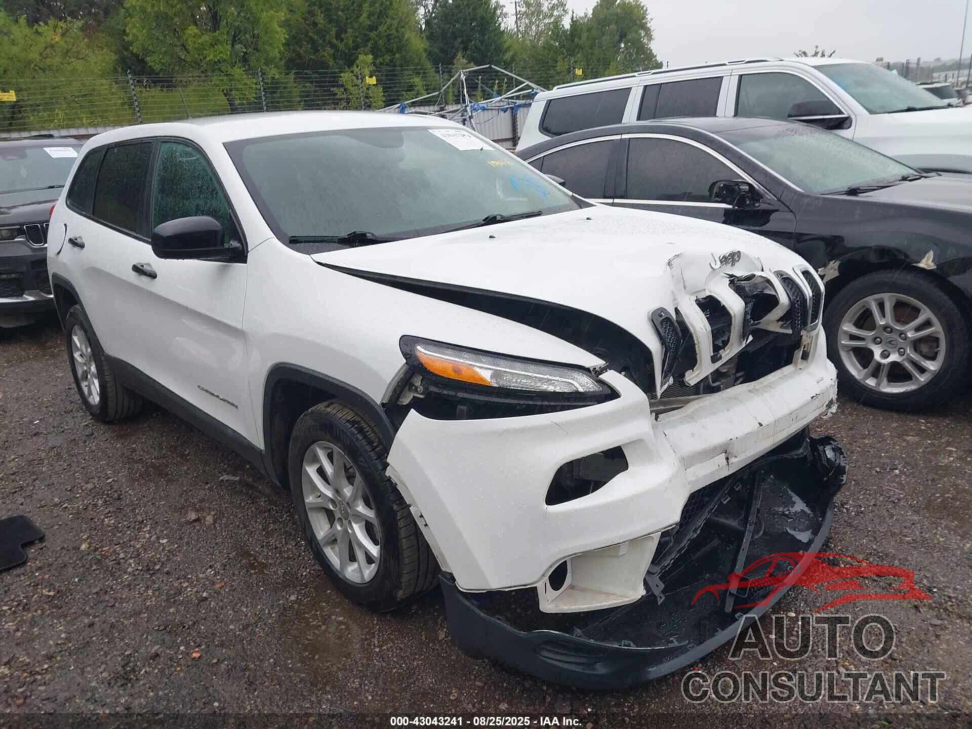 JEEP CHEROKEE 2017 - 1C4PJLAB6HW663420