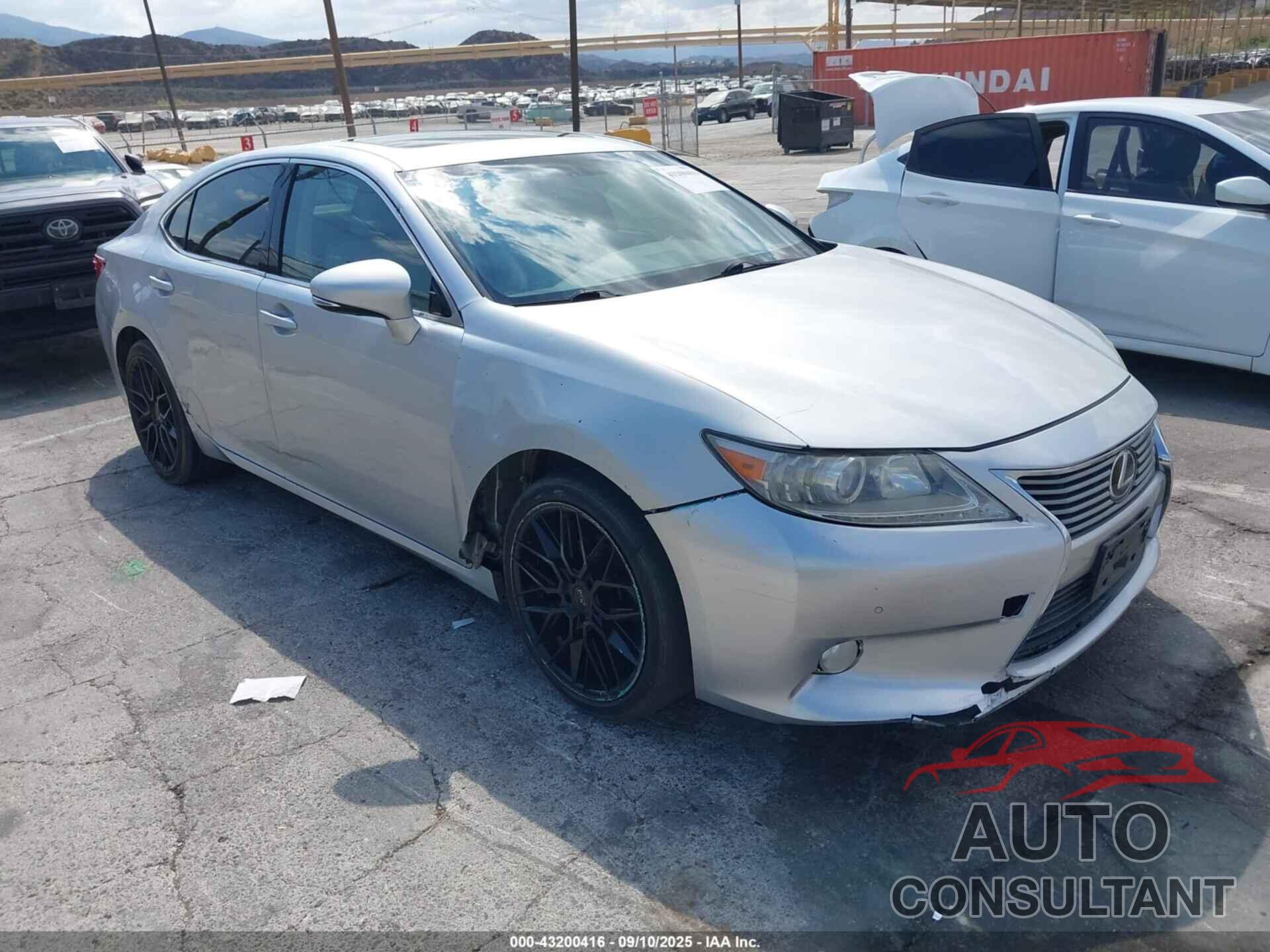 LEXUS ES 350 2013 - JTHBK1GG7D2077159