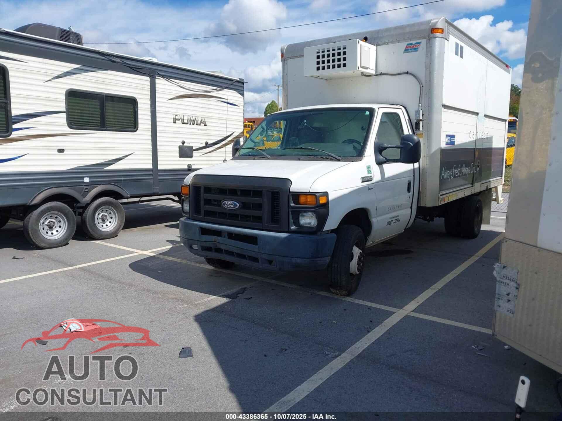 FORD E-450 CUTAWAY 2012 - 1FDXE4FL1CDA60967