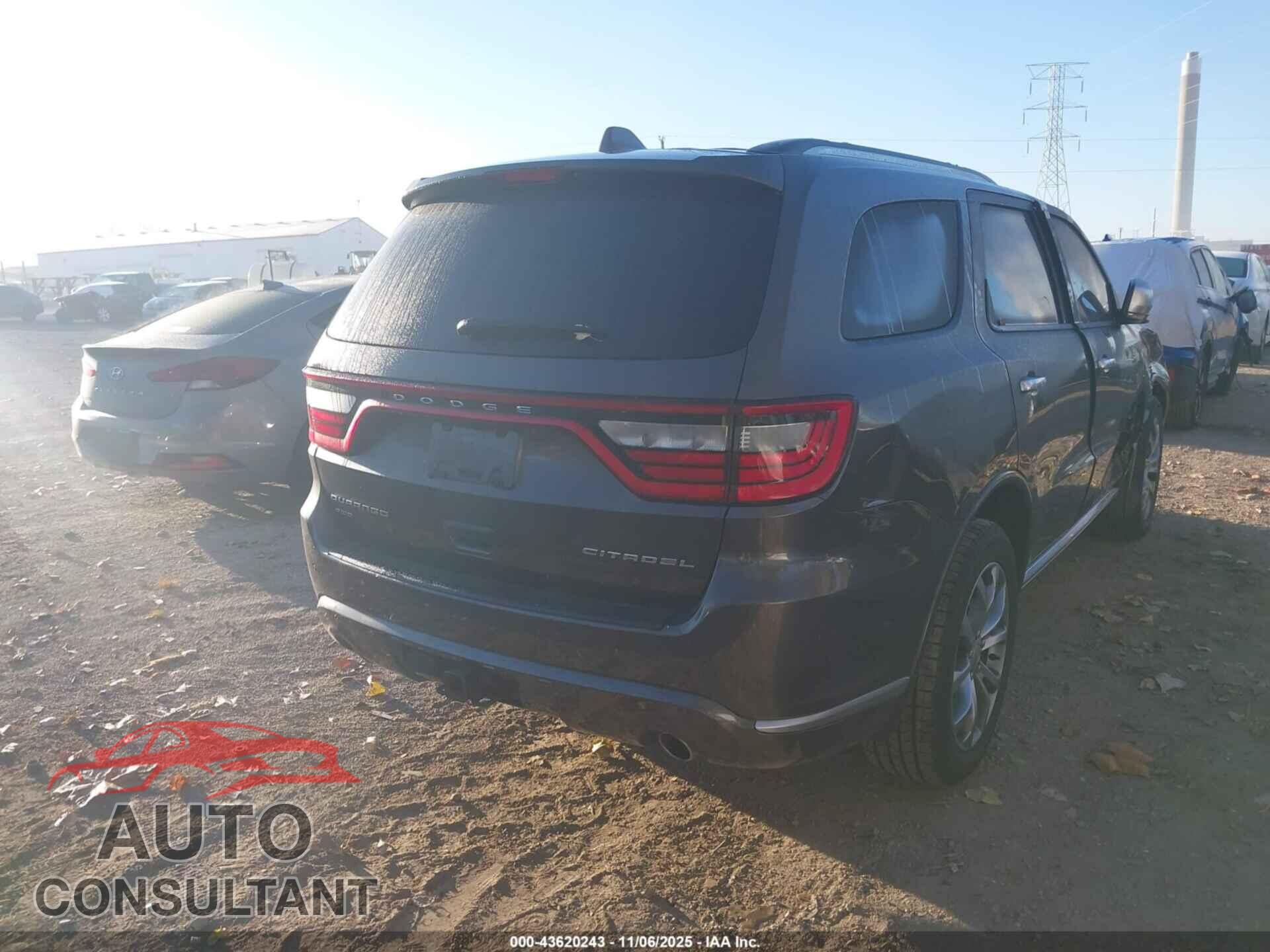 DODGE DURANGO 2016 - 1C4RDJEG0GC449551