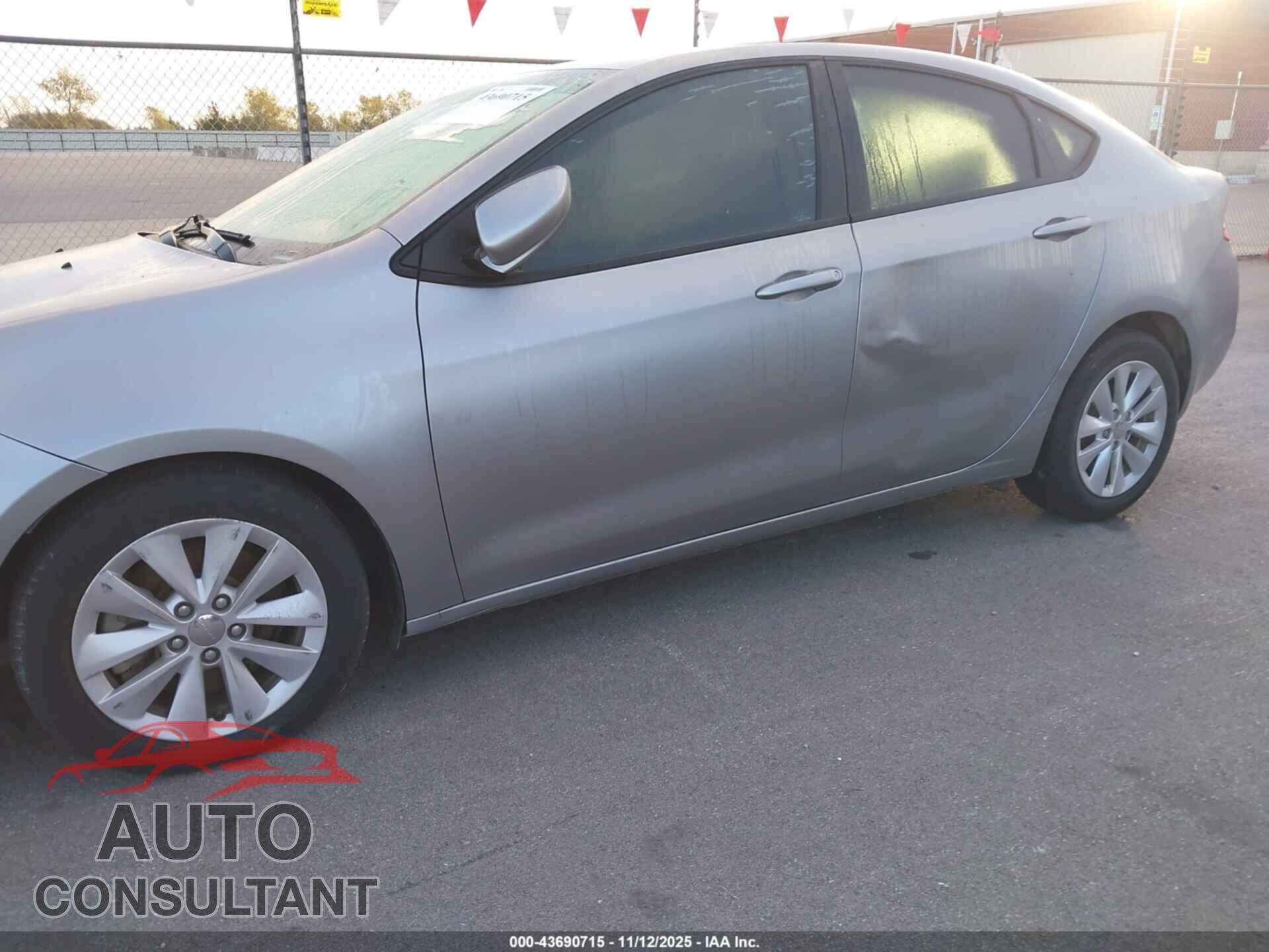 DODGE DART 2014 - 1C3CDFBB3ED891375
