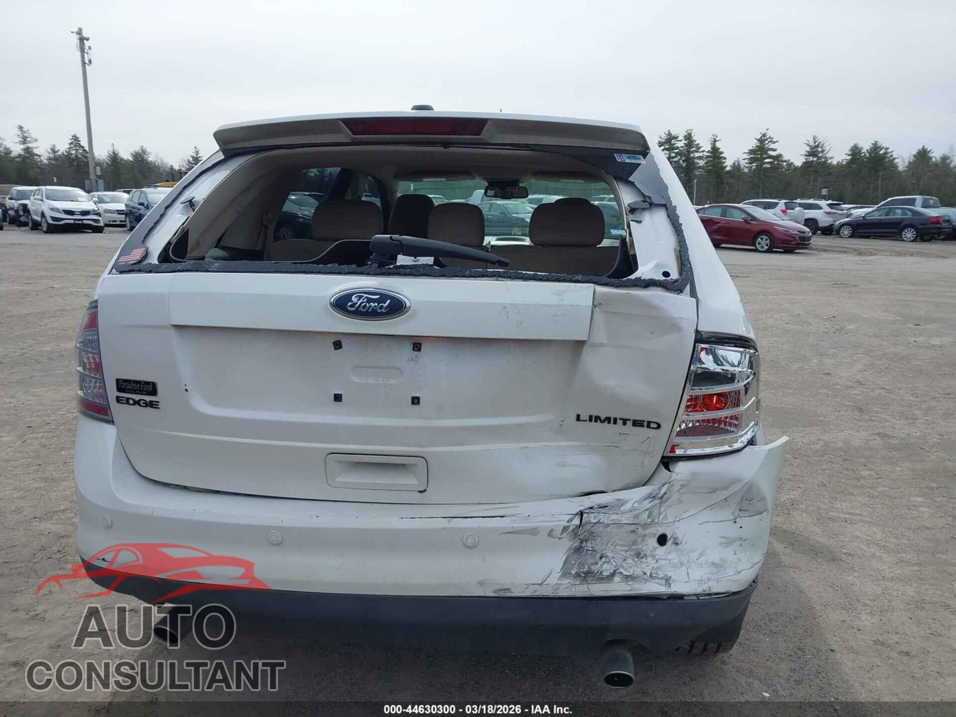 FORD EDGE 2010 - 2FMDK3KC8ABA44165