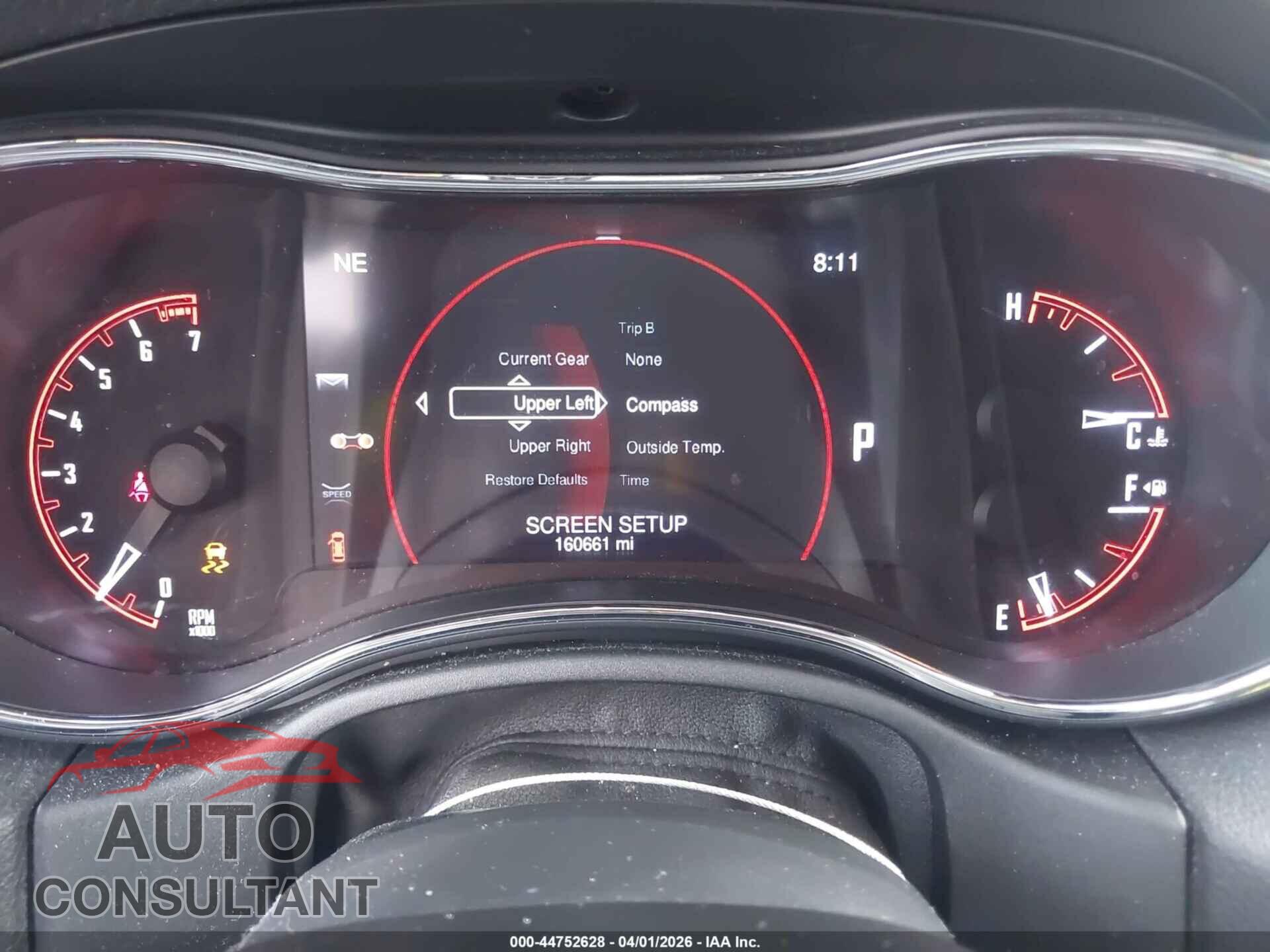 DODGE DURANGO 2015 - 1C4RDJDG5FC695446
