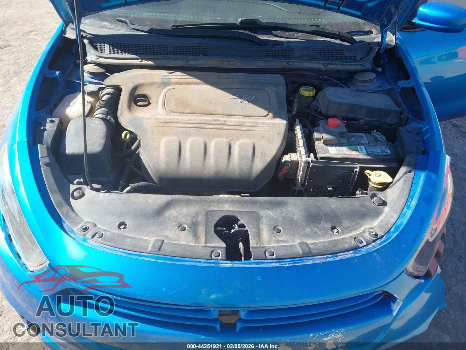 DODGE DART 2015 - 1C3CDFAA2FD405357
