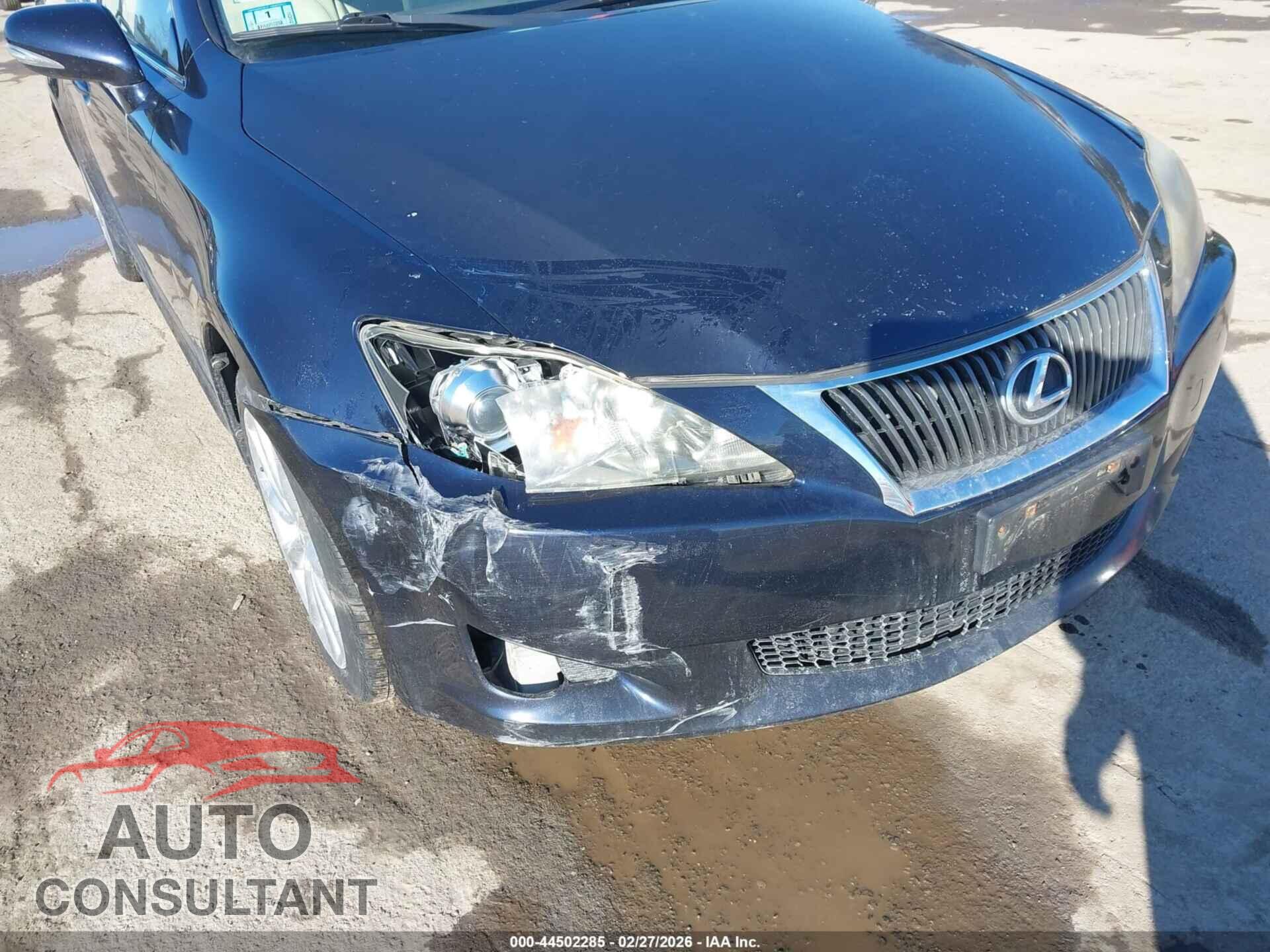 LEXUS IS 250 2010 - JTHCF5C24A2034744