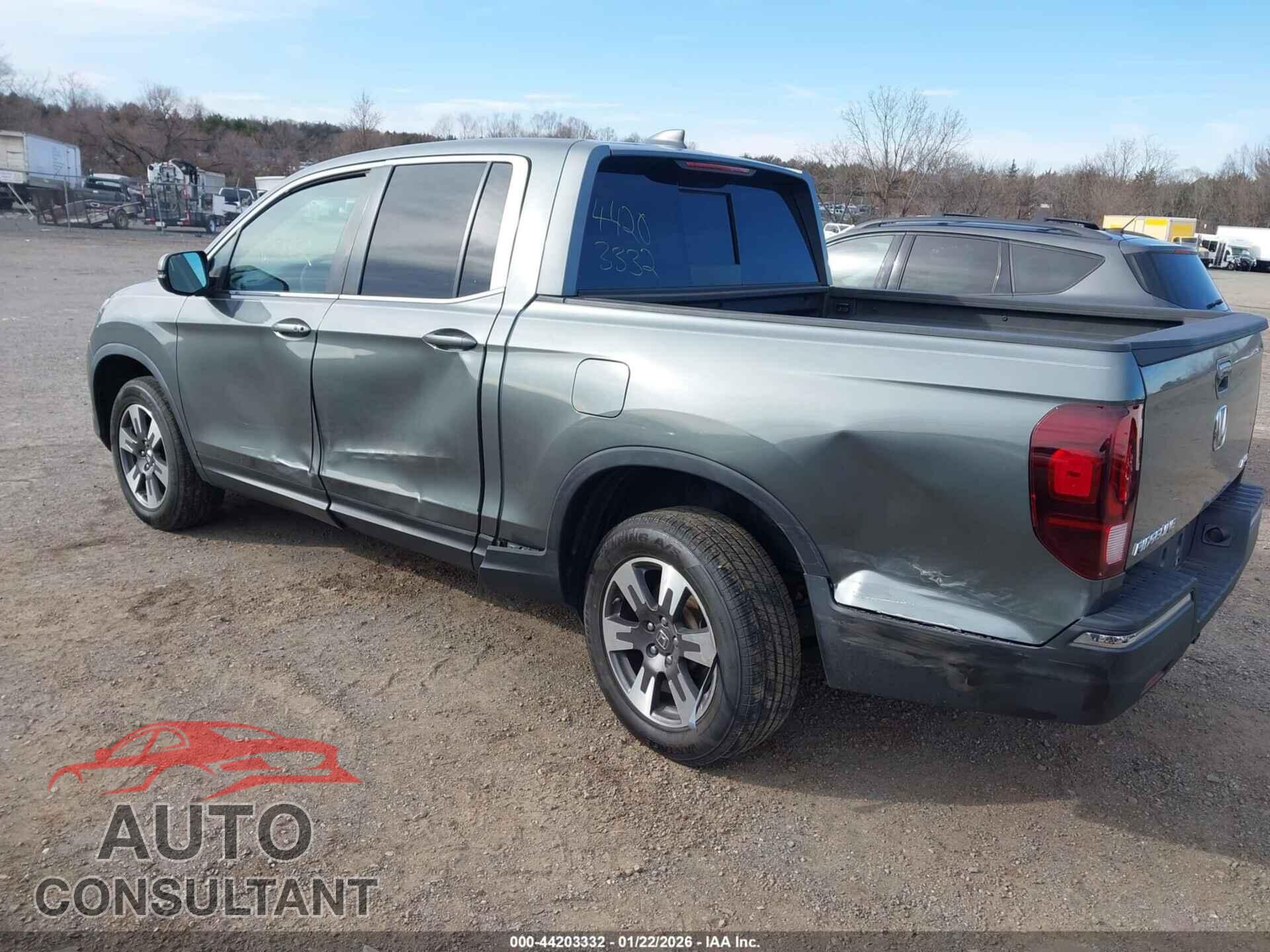 HONDA RIDGELINE 2019 - 5FPYK3F55KB044914