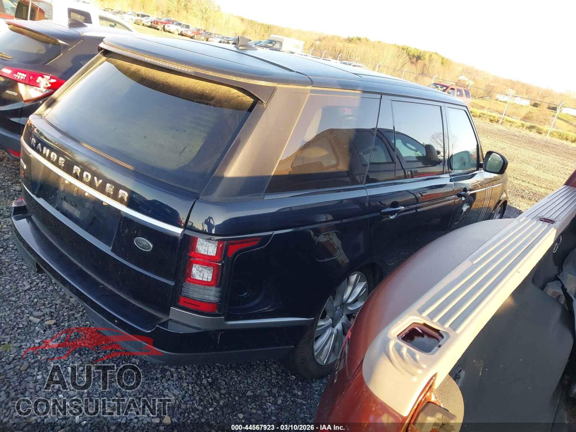 LAND ROVER RANGE ROVER 2016 - SALGS3EF8GA250168