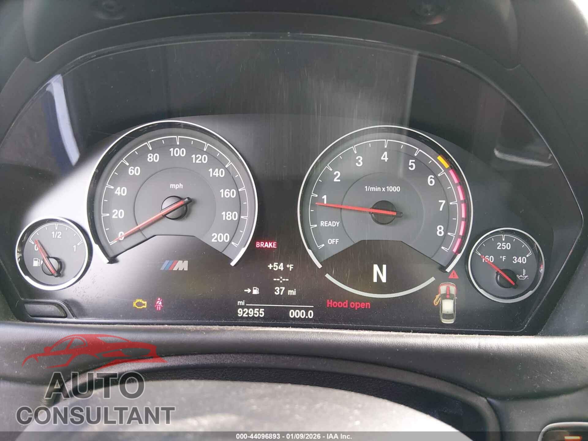 BMW M3 2016 - WBS8M9C50G5D31558