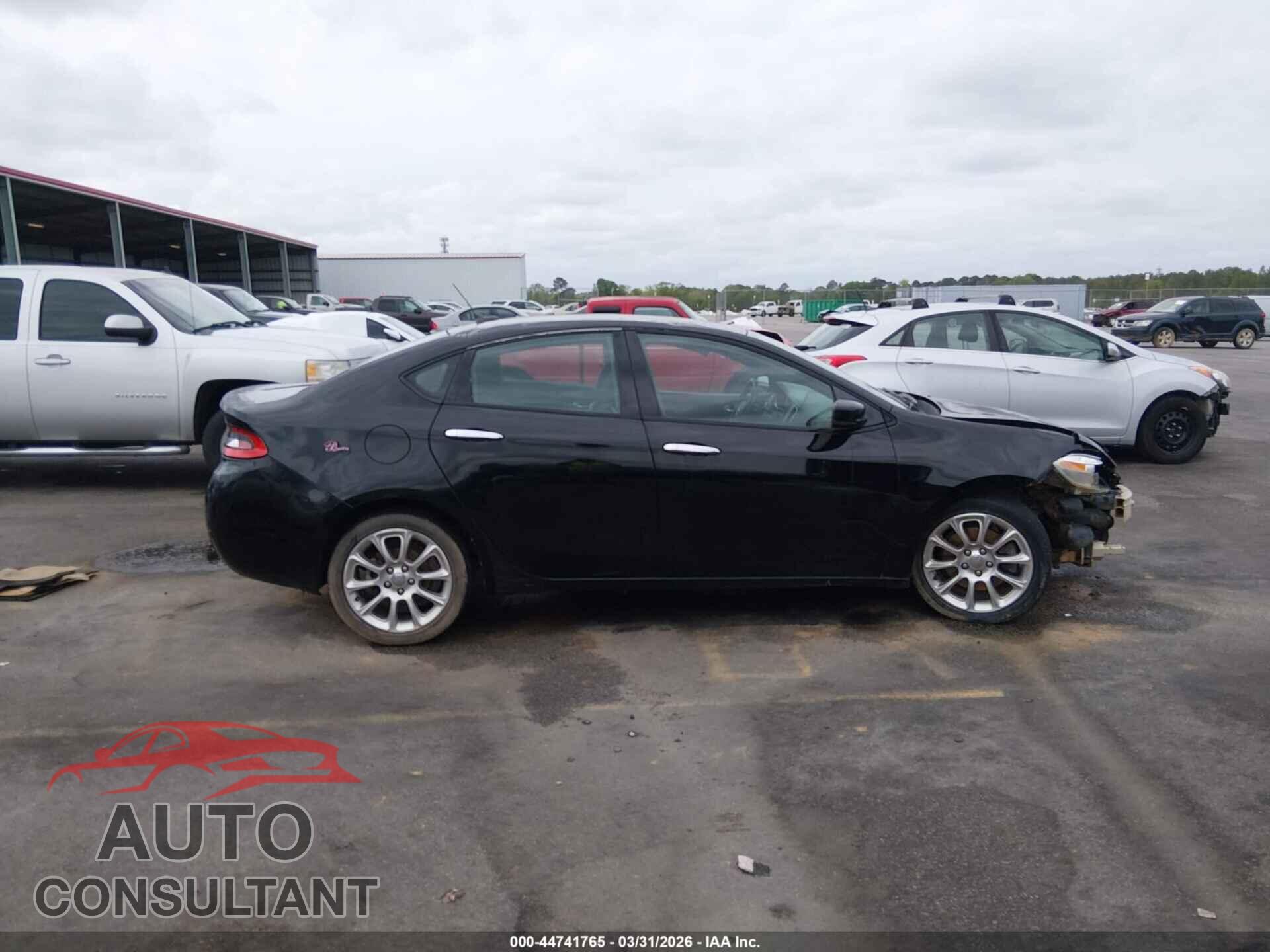 DODGE DART 2013 - 1C3CDFCA4DD247338