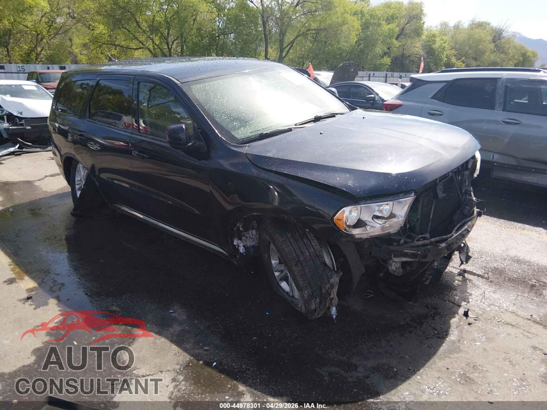 DODGE DURANGO 2012 - 1C4RDJAG0CC212834