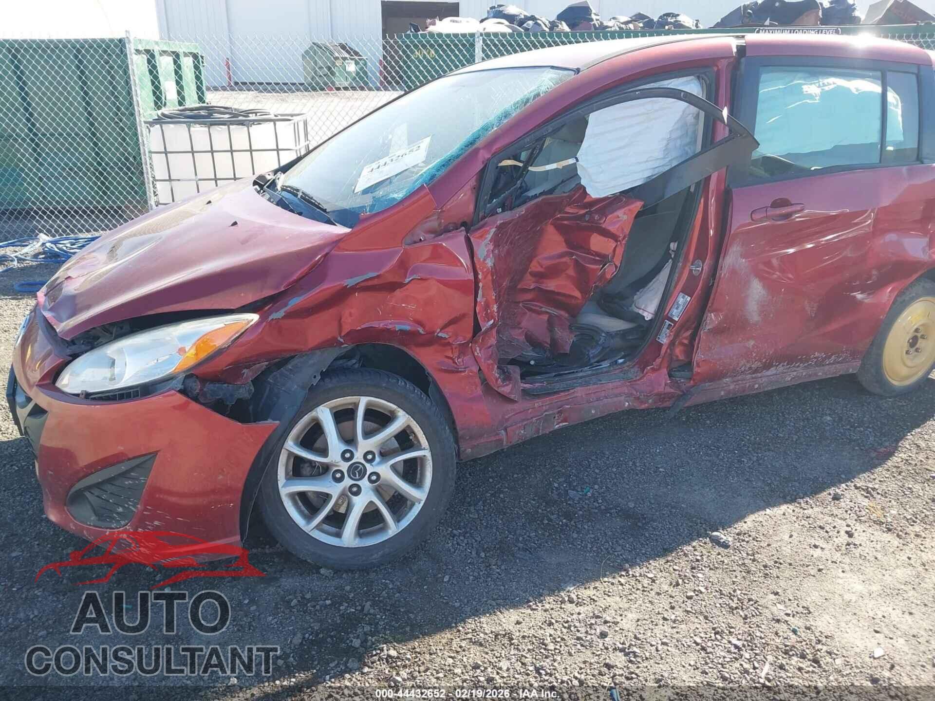 MAZDA MAZDA5 2013 - JM1CW2CL4D0156285
