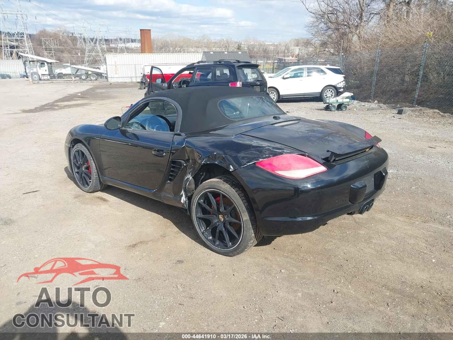 PORSCHE BOXSTER 2012 - WP0CB2A89CS798076