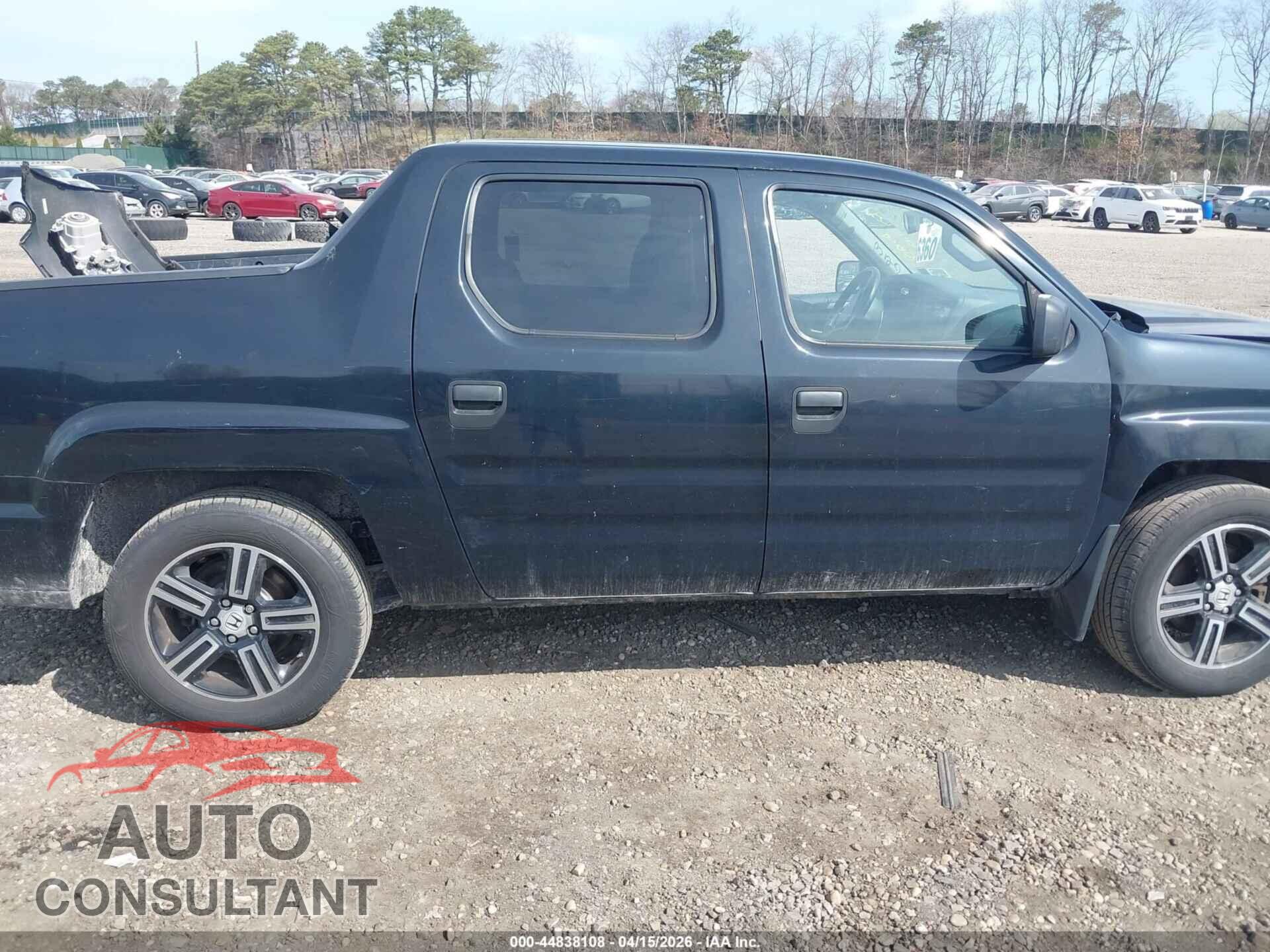 HONDA RIDGELINE 2013 - 5FPYK1F72DB014214