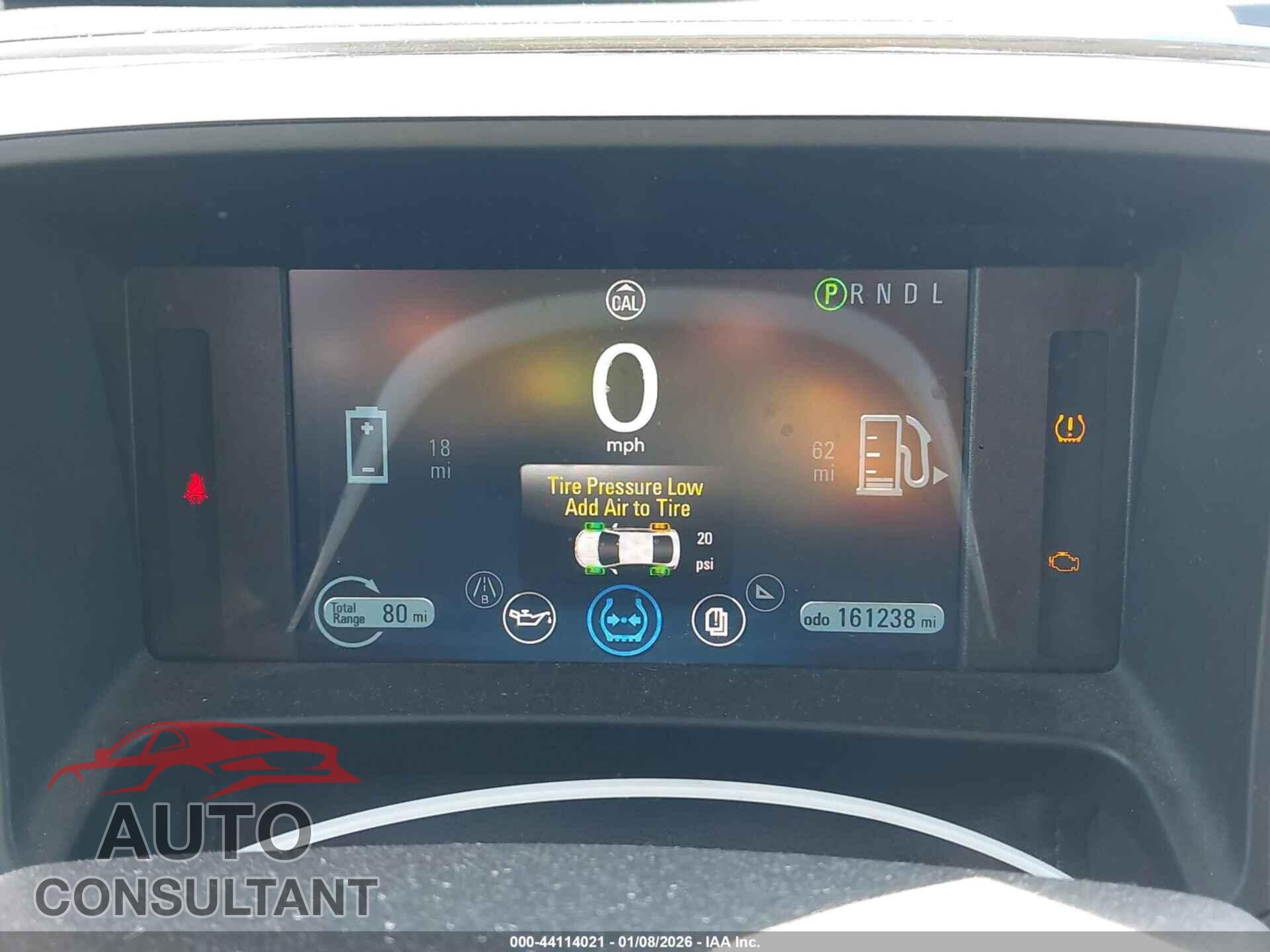 CHEVROLET VOLT 2013 - 1G1RH6E45DU109981