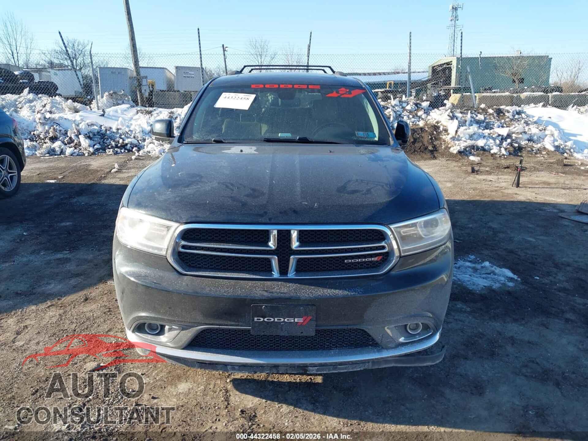 DODGE DURANGO 2016 - 1C4RDJDG5GC375237