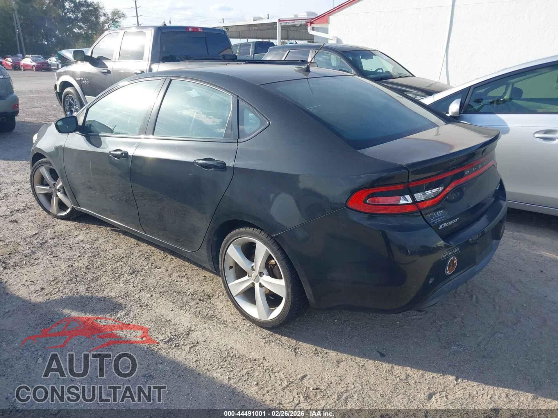DODGE DART 2013 - 1C3CDFCB3DD341185