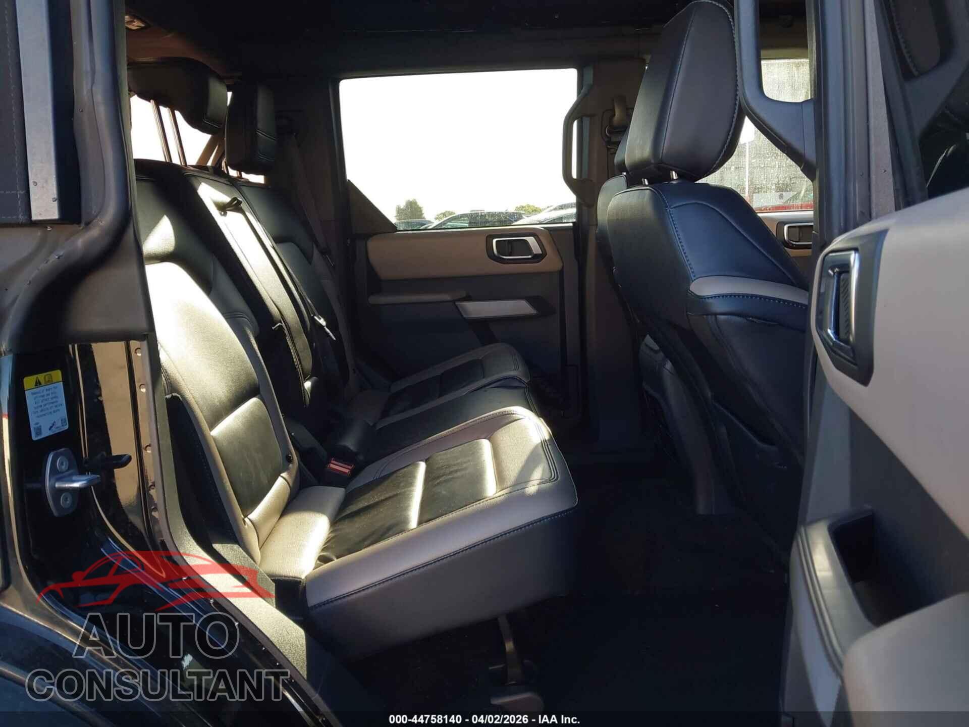 FORD BRONCO 2023 - 1FMEE5DP3PLB07866