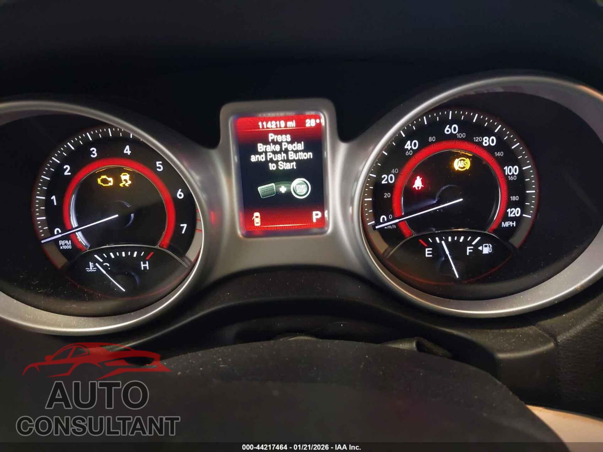 DODGE JOURNEY 2017 - 3C4PDCBB7HT534677