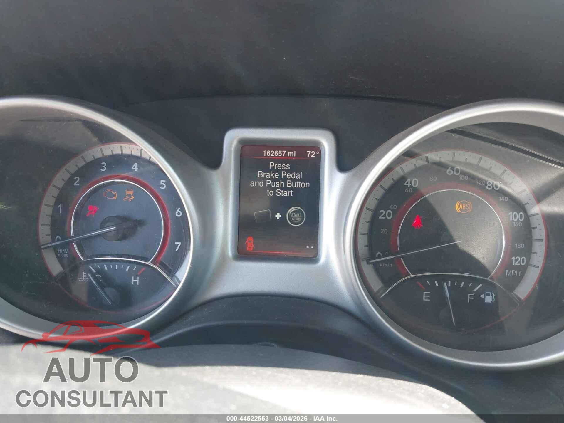 DODGE JOURNEY 2015 - 3C4PDCBB9FT560727