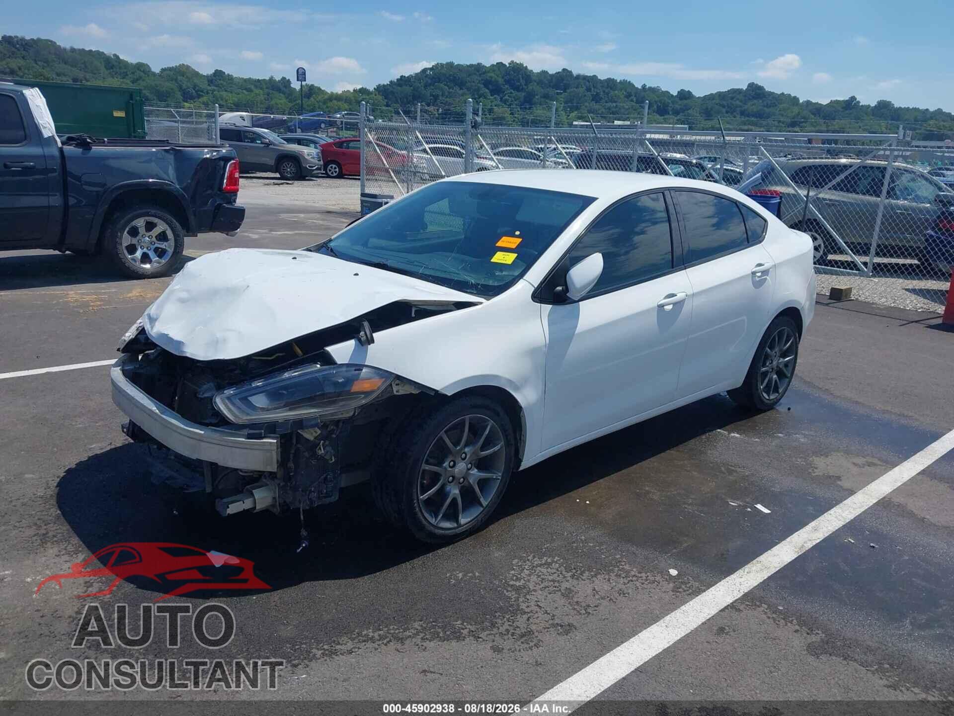 DODGE DART 2013 - 1C3CDFBA2DD340537