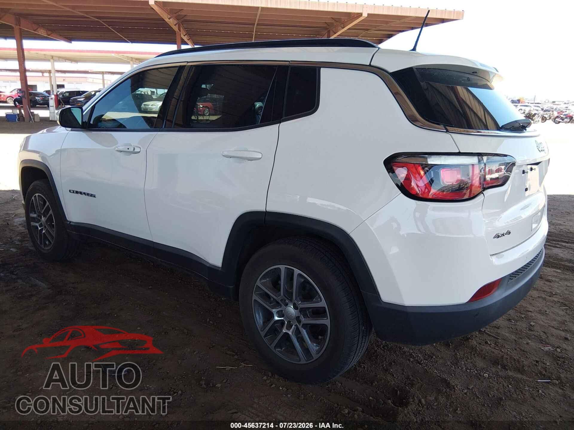 JEEP COMPASS 2017 - 3C4NJDBB0HT635372