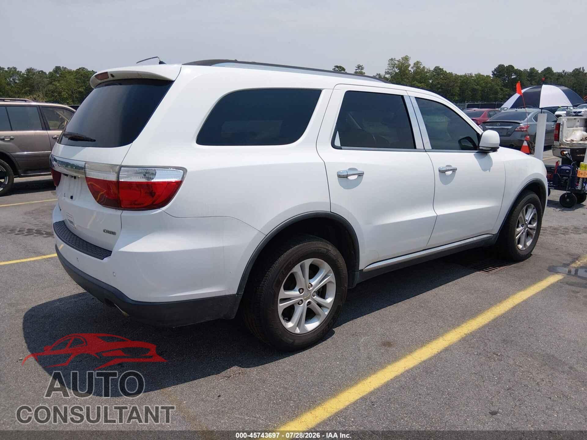 DODGE DURANGO 2013 - 1C4SDJDT7DC659026