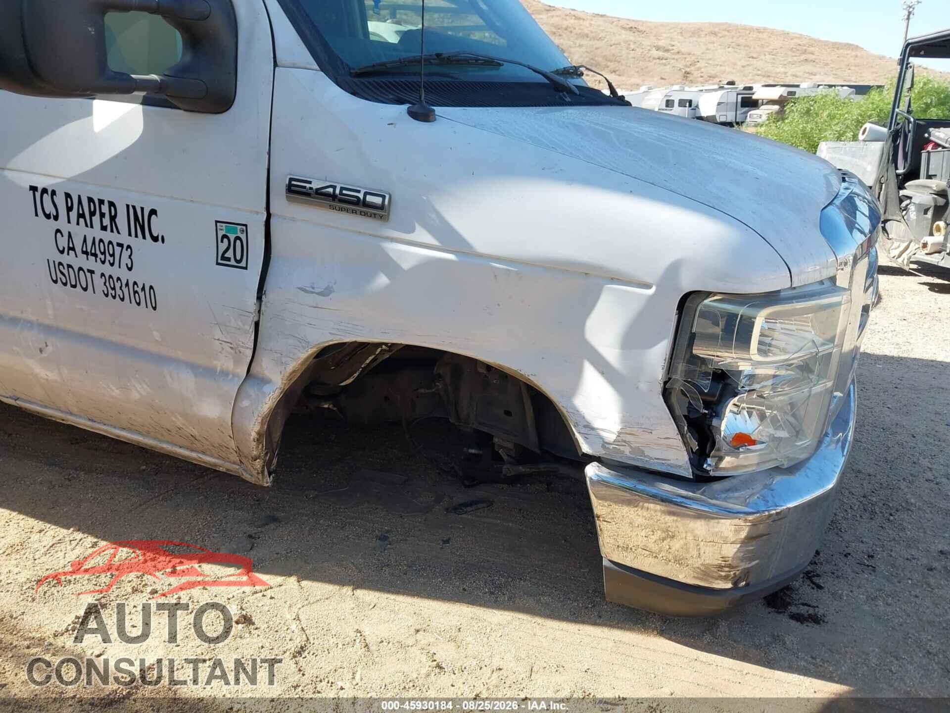 FORD E-450 CUTAWAY 2016 - 1FDXE4FS1GDC28362
