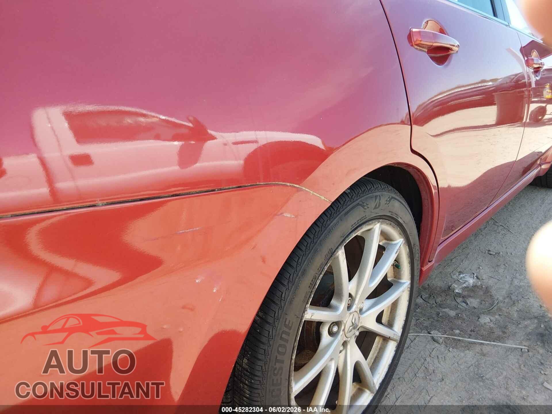 MITSUBISHI GALANT 2012 - 4A32B3FF5CE017591