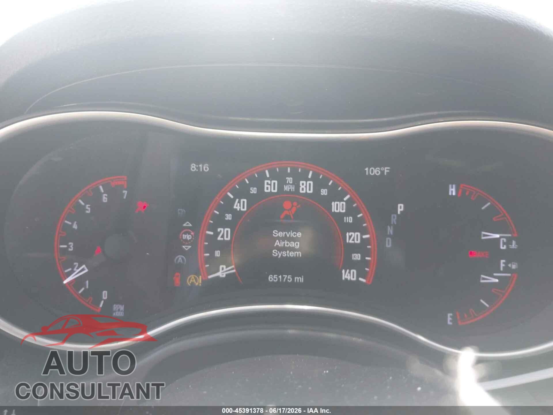DODGE DURANGO 2020 - 1C4RDHAG1LC146111