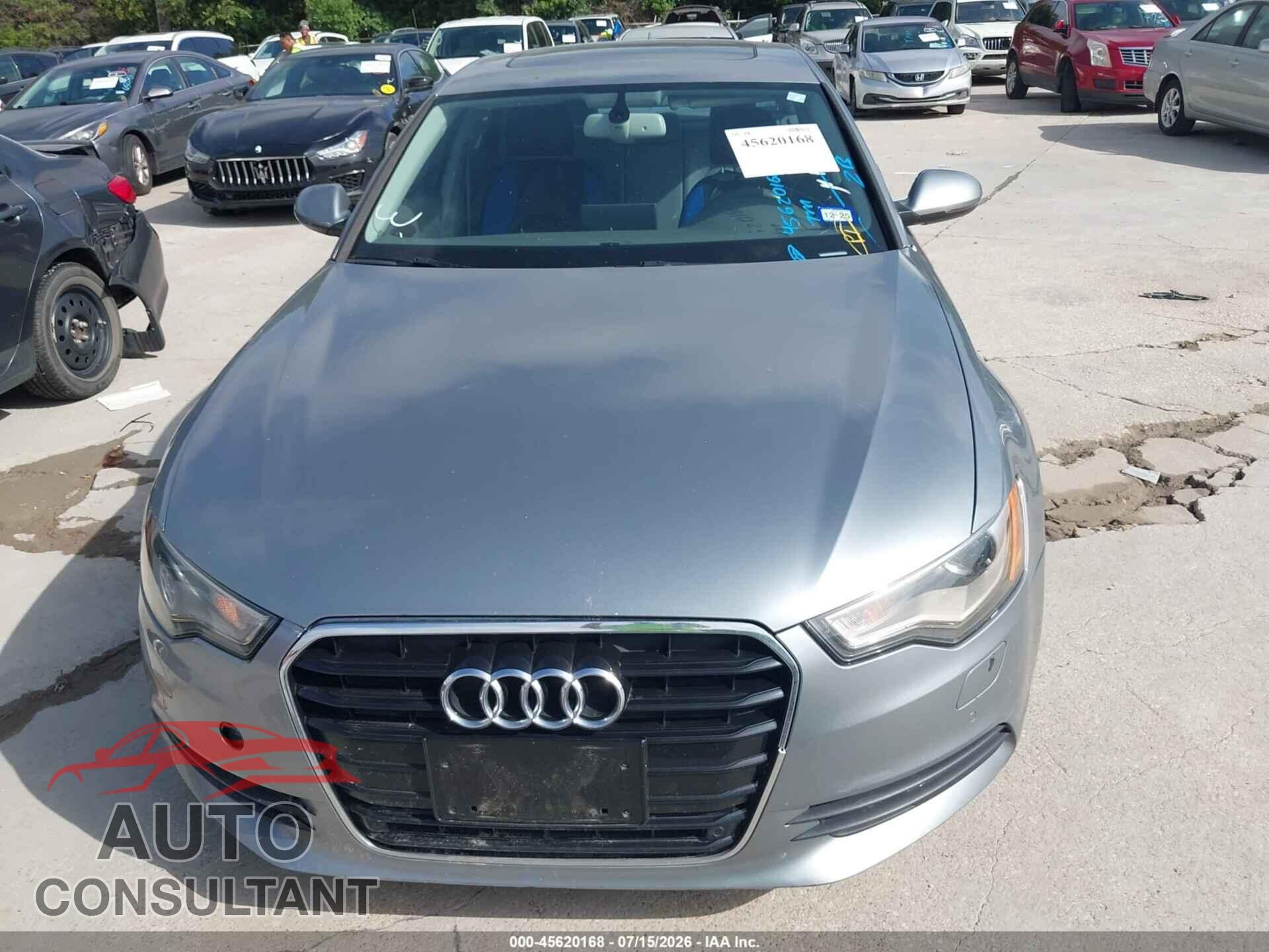 AUDI A6 2013 - WAUDFAFC1DN039791
